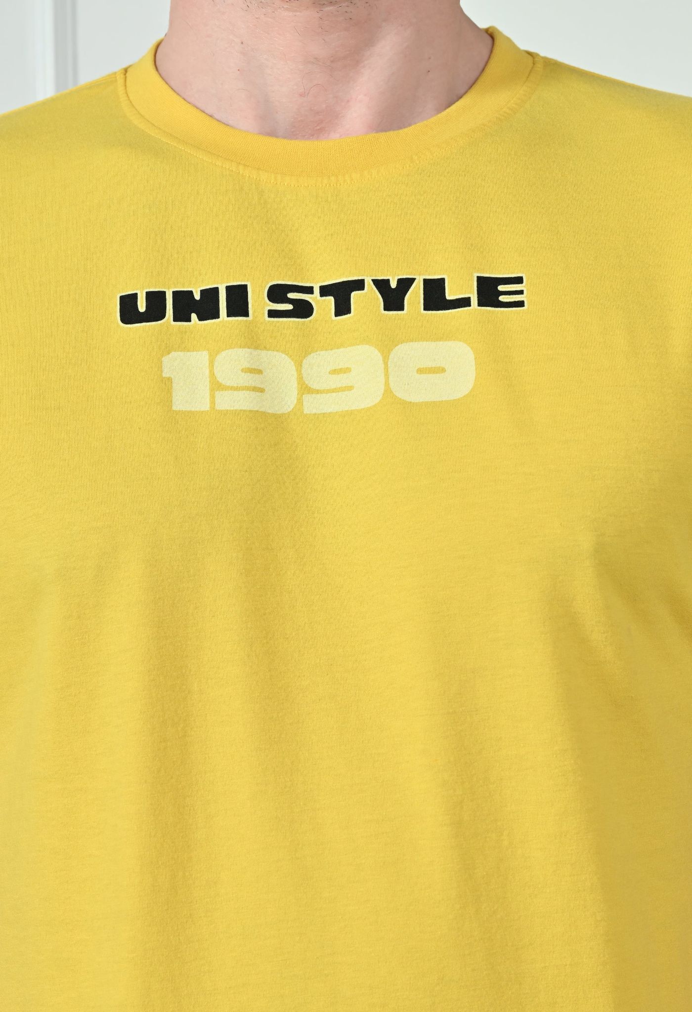 USI crew neck graphic tee | 1990