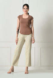 USI U Neck Top | Soft , Durable , Elegant