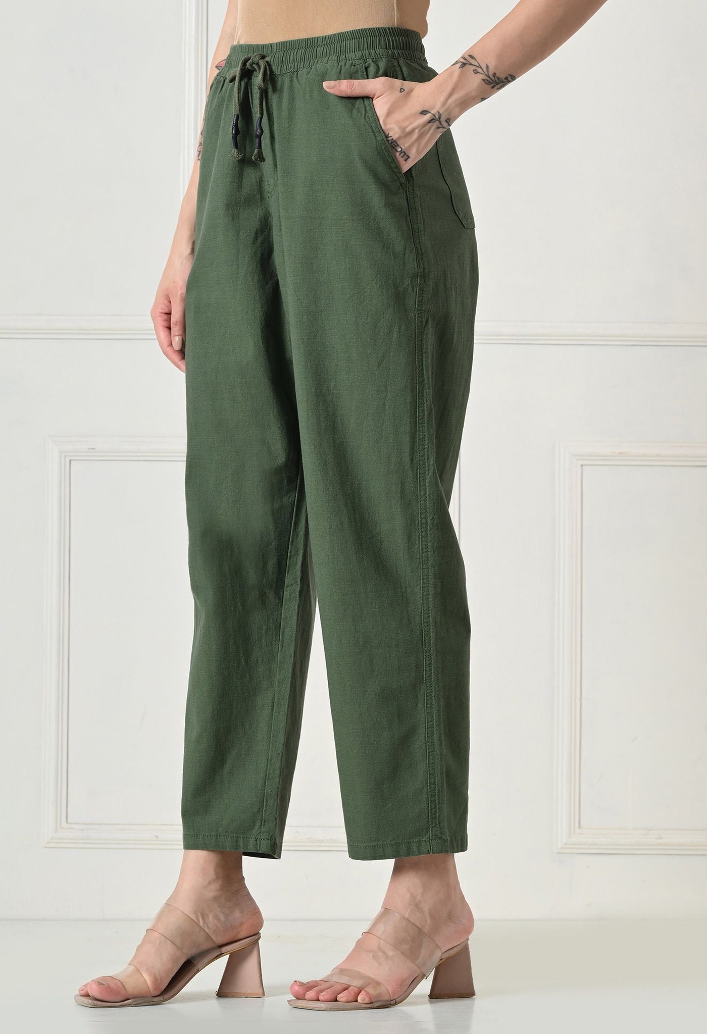 USI Cotton Linen Pants | Epitome of comfort