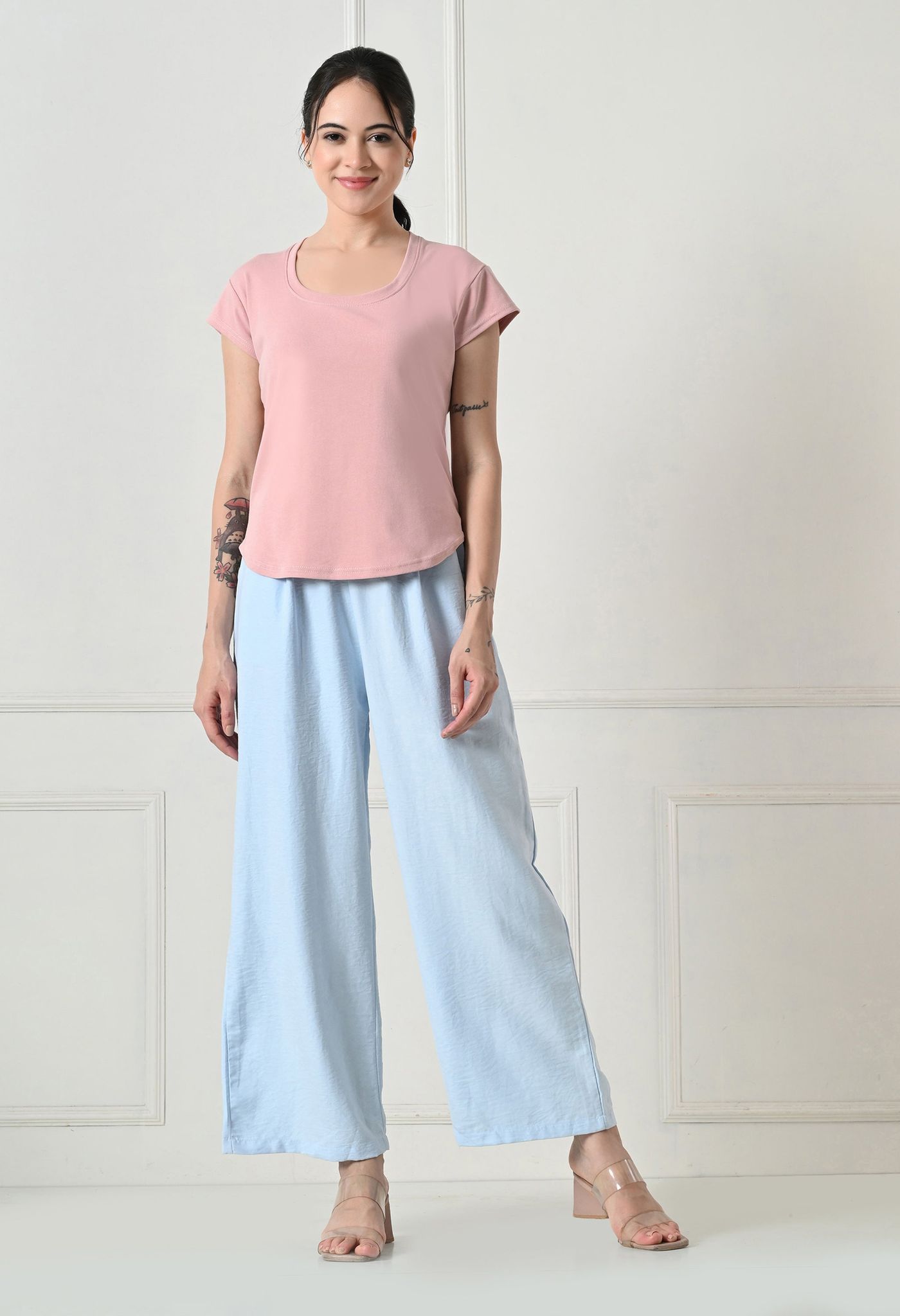 USI U Neck Top | Soft , Durable , Elegant