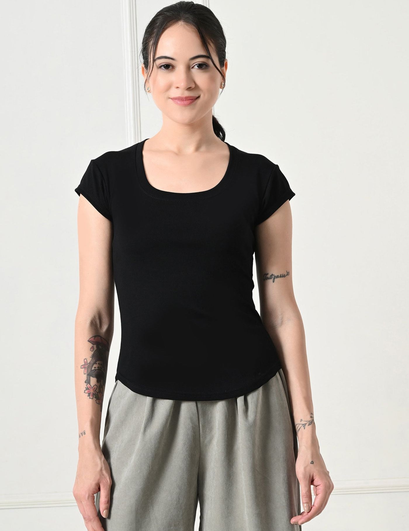 USI U Neck Top | Soft , Durable , Elegant