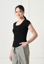 USI U Neck Top | Soft , Durable , Elegant