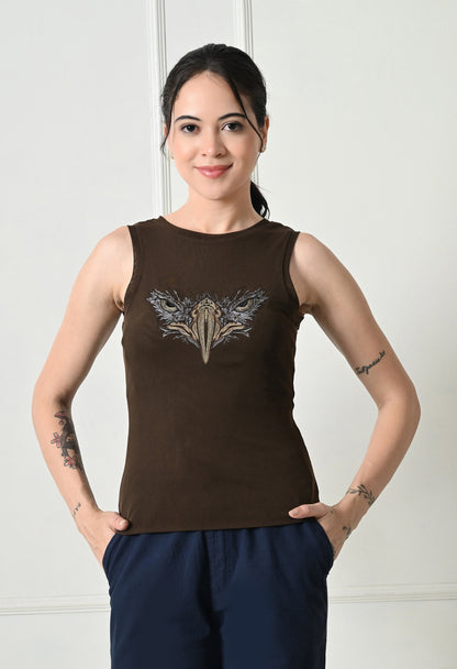 Brown