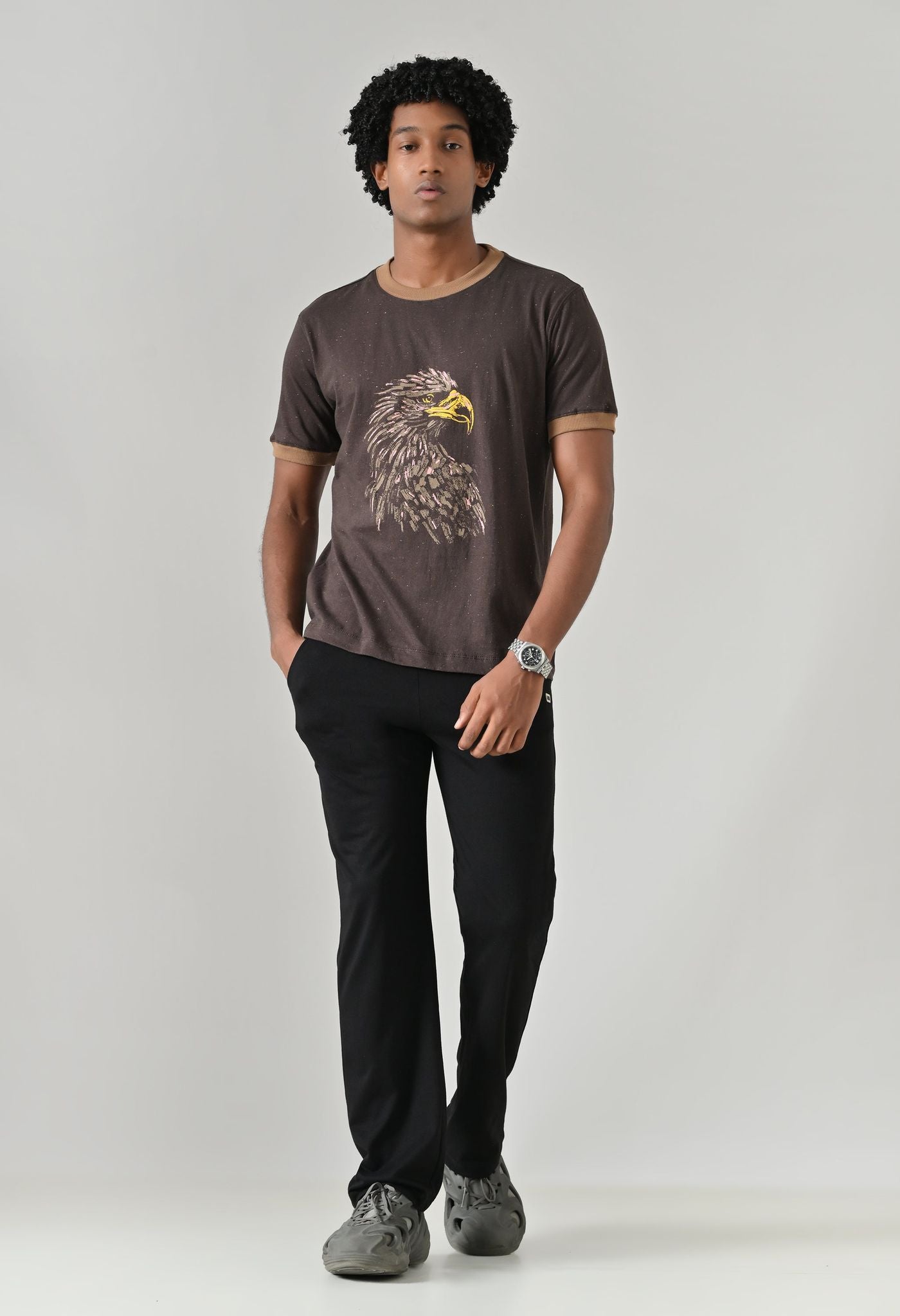 RS Eagle | Round Neck T-shirt