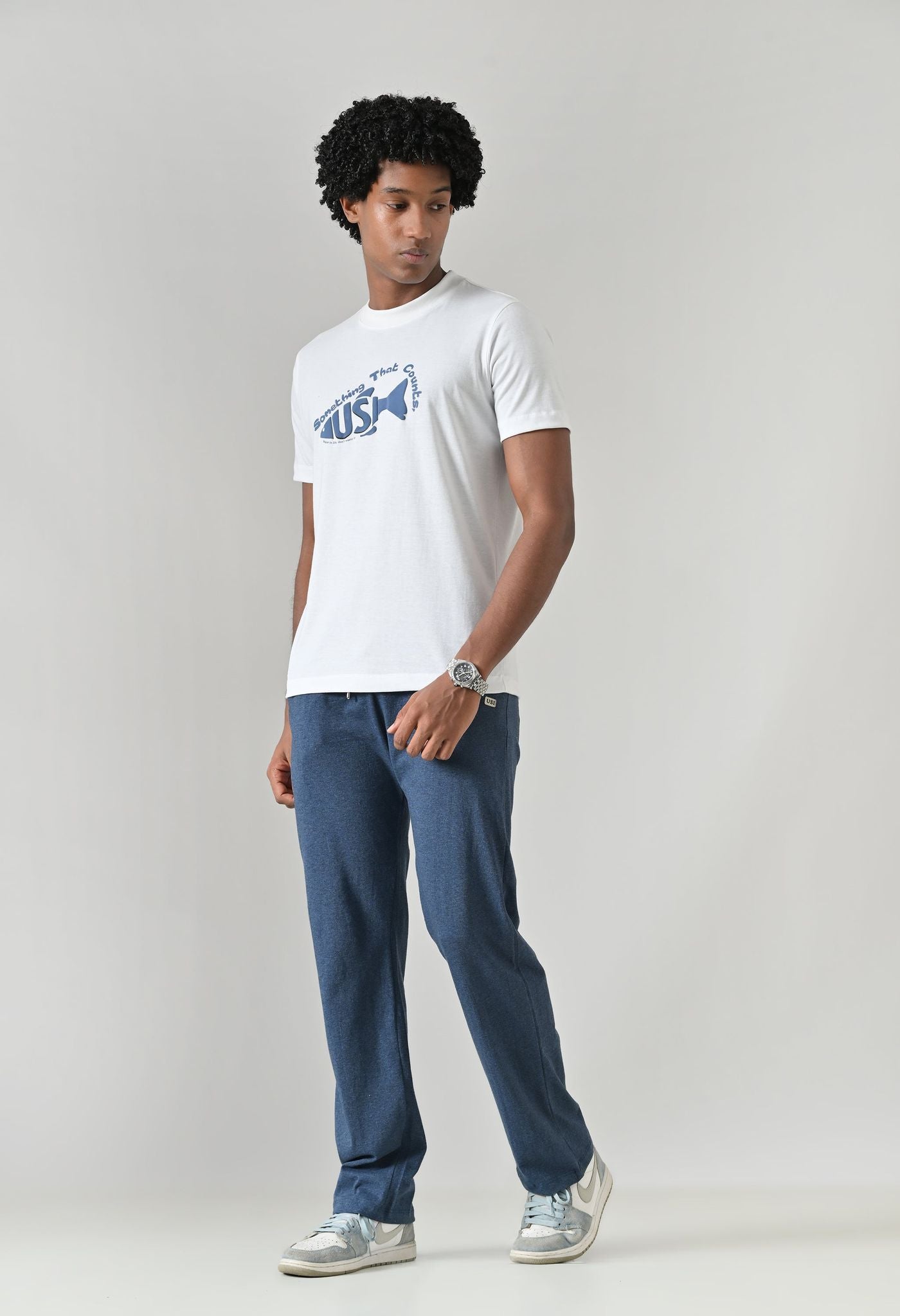 RS Fish| Round neck T-shirt