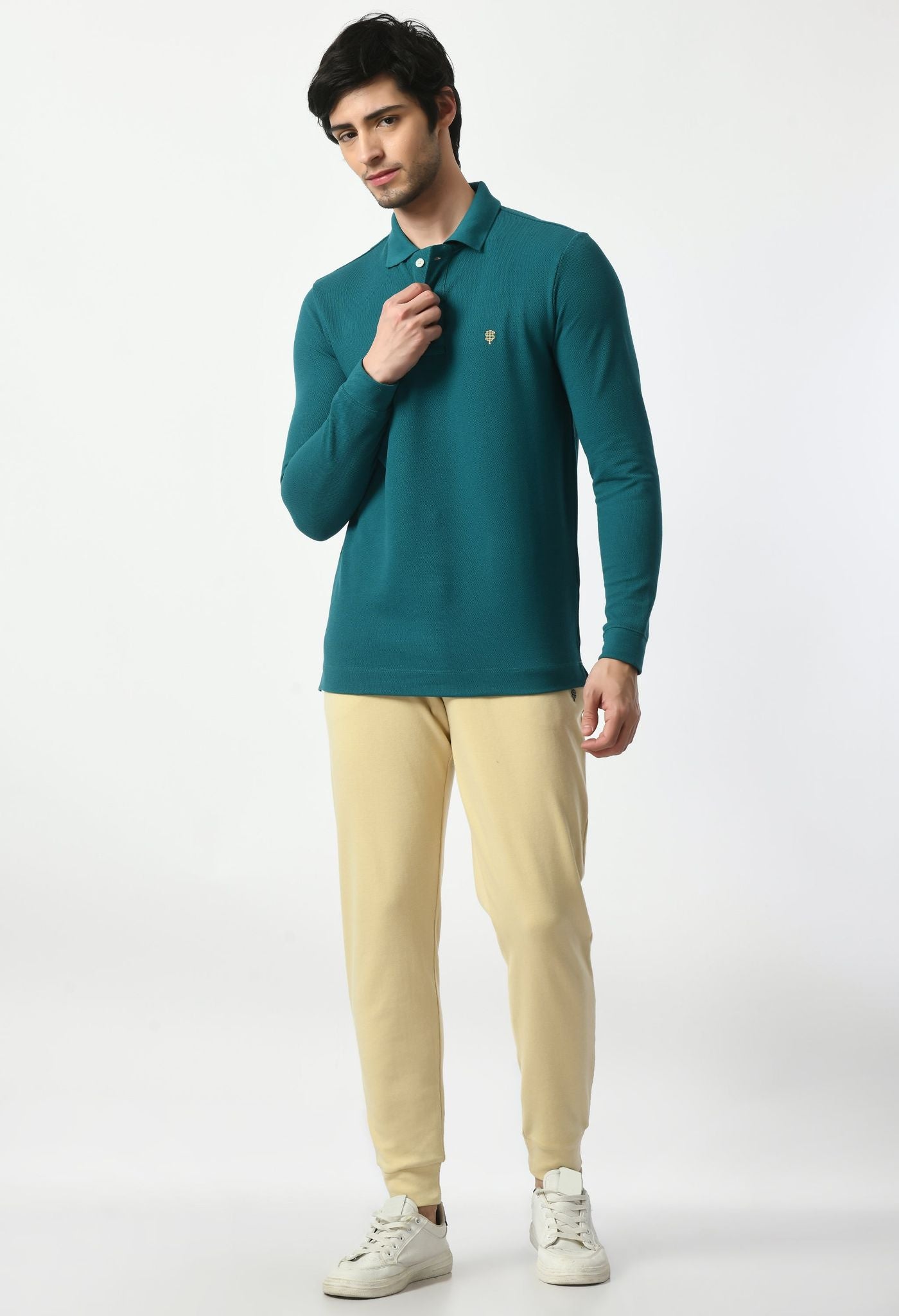 USI Concept 11 Polo Full Sleeves | Durable, Sustainable, Classic | Smart fit Polo T-shirt