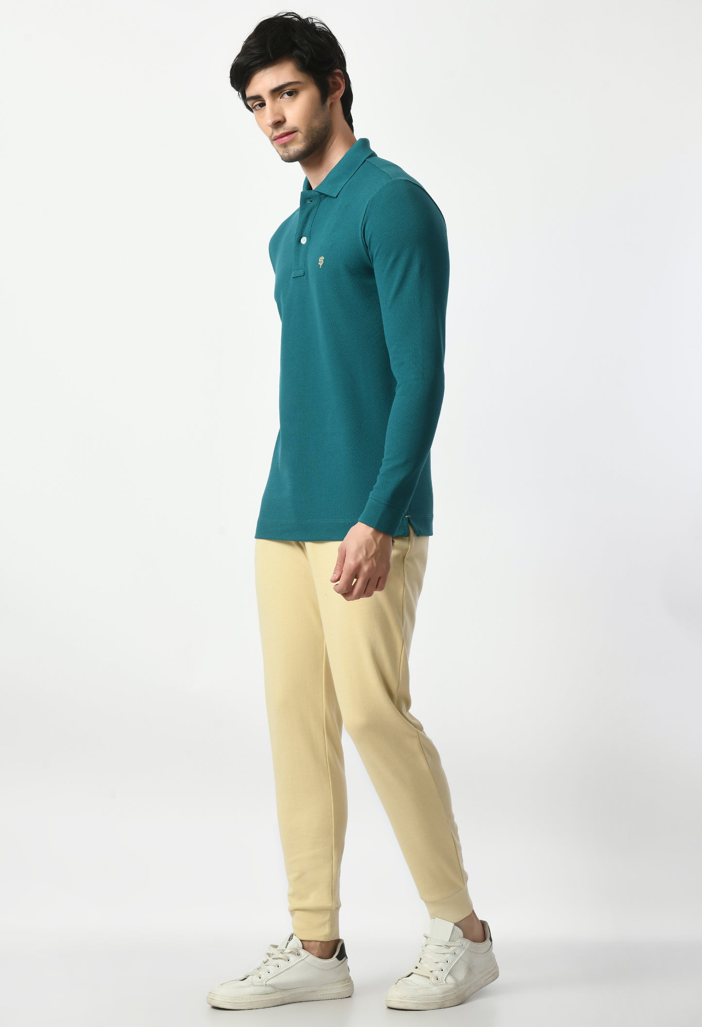 Concept 11 Full sleeve | Premium Polo for Men | Teal