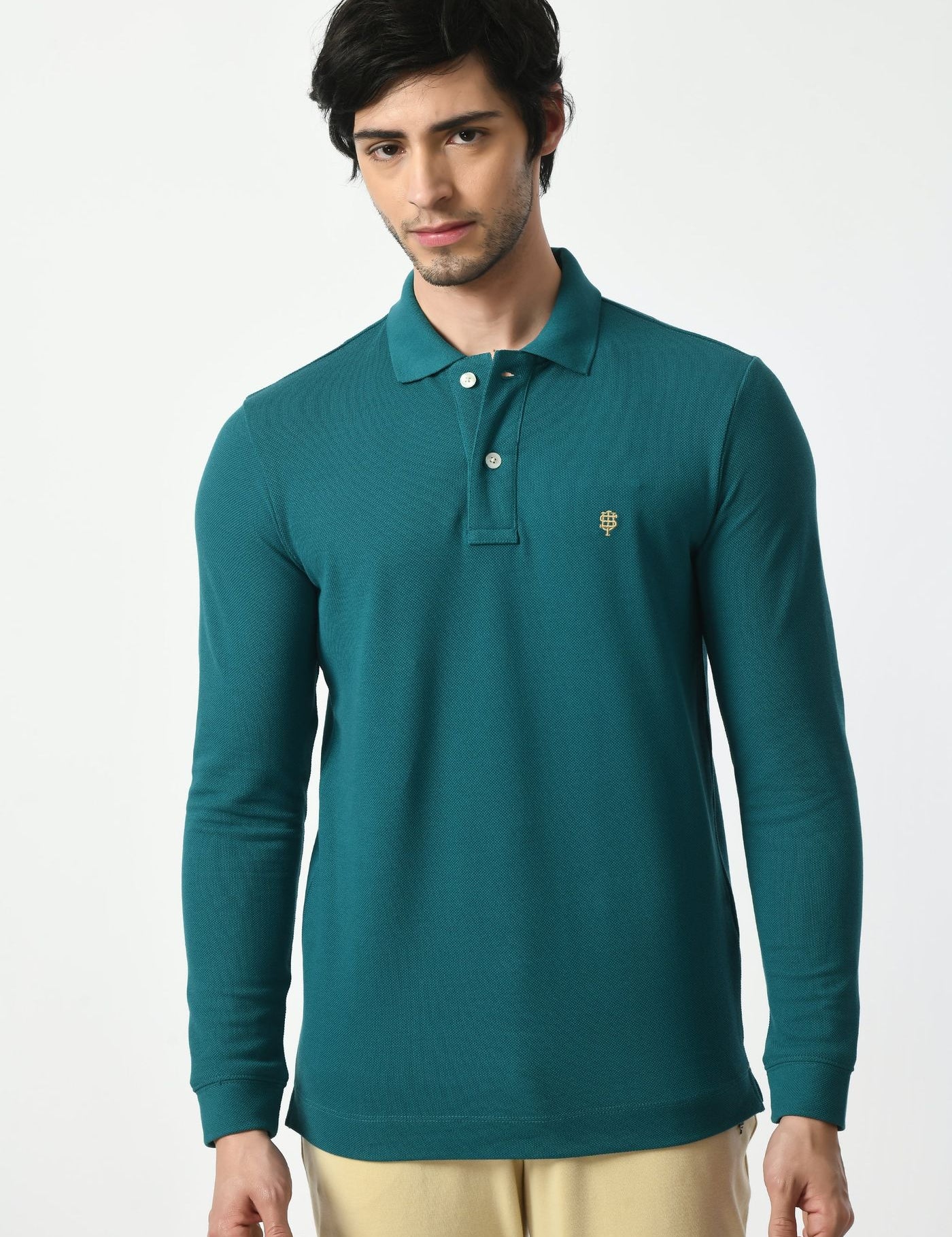 USI Concept 11 Polo Full Sleeves | Durable, Sustainable, Classic | Smart fit Polo T-shirt