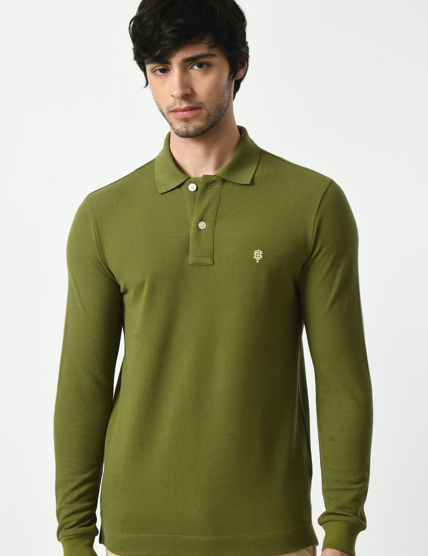 USI Concept 11 Polo Full Sleeves | Durable, Sustainable, Classic | Smart fit Polo T-shirt