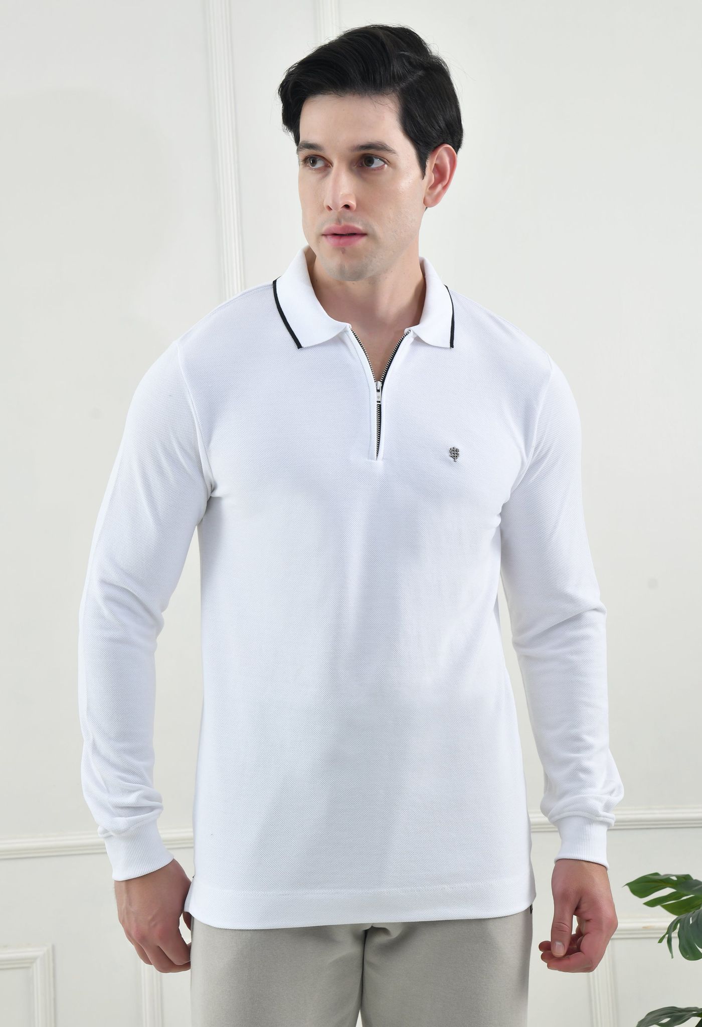 USI Concept 11 Polo  with Tipping & Zip Full Sleeves