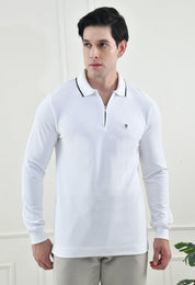 USI Concept 11 Polo  with Tipping & Zip Full Sleeves