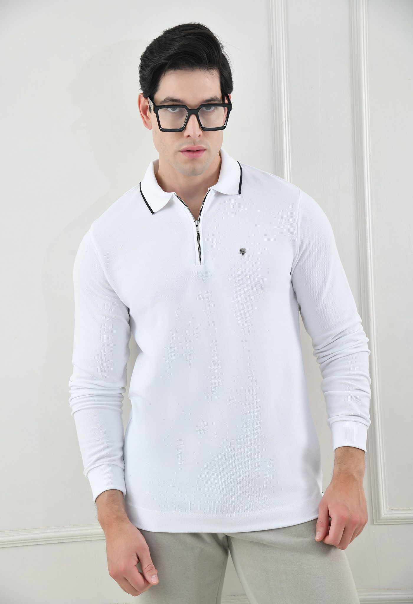 USI Concept 11 Polo  with Tipping & Zip Full Sleeves