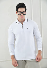 USI Concept 11 Polo  with Tipping & Zip Full Sleeves