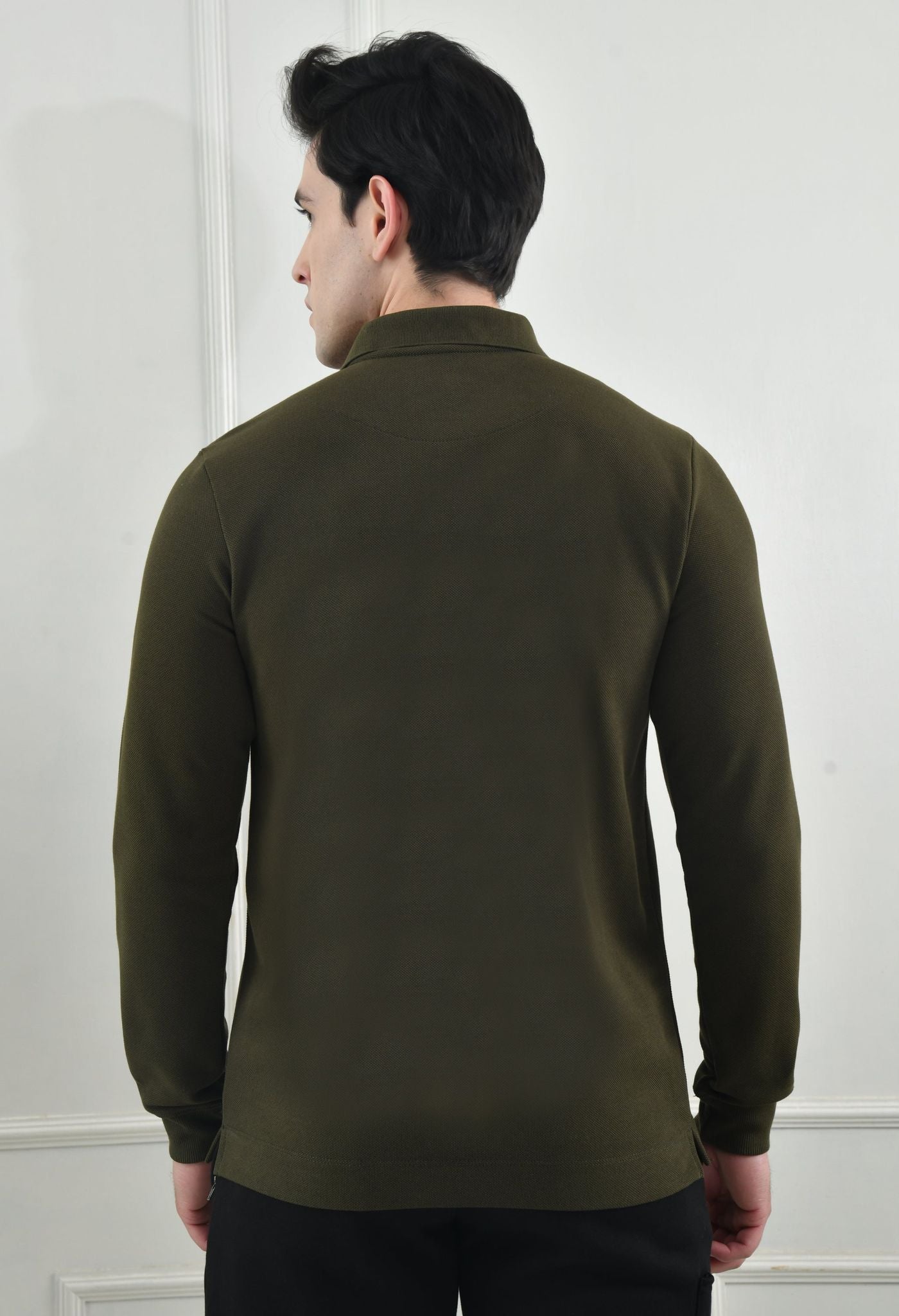 USI Concept 11 Polo Full Sleeves | Durable, Sustainable, Classic | Smart fit Polo T-shirt