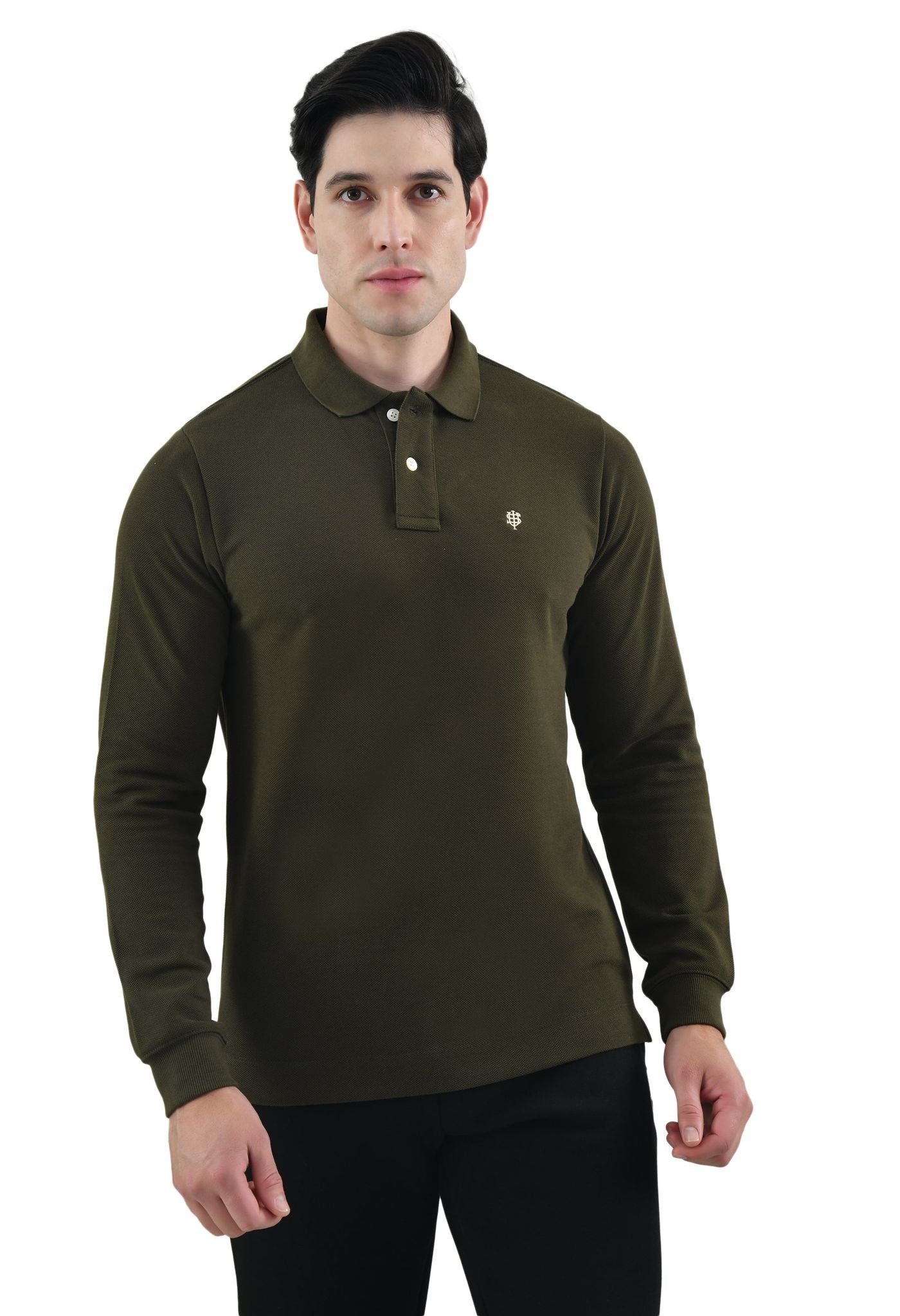 USI Concept 11 Polo Full Sleeves | Durable, Sustainable, Classic | Smart fit Polo T-shirt