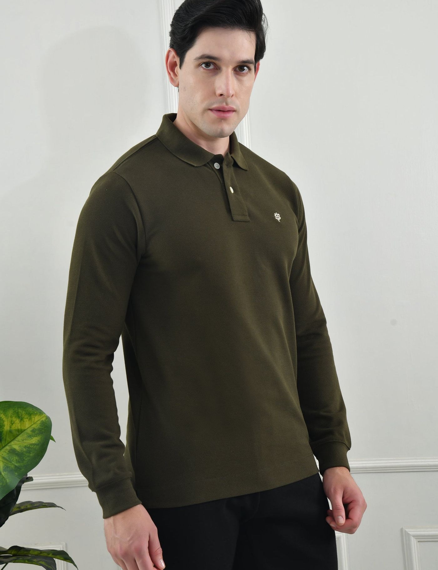 USI Concept 11 Polo Full Sleeves | Durable, Sustainable, Classic | Smart fit Polo T-shirt