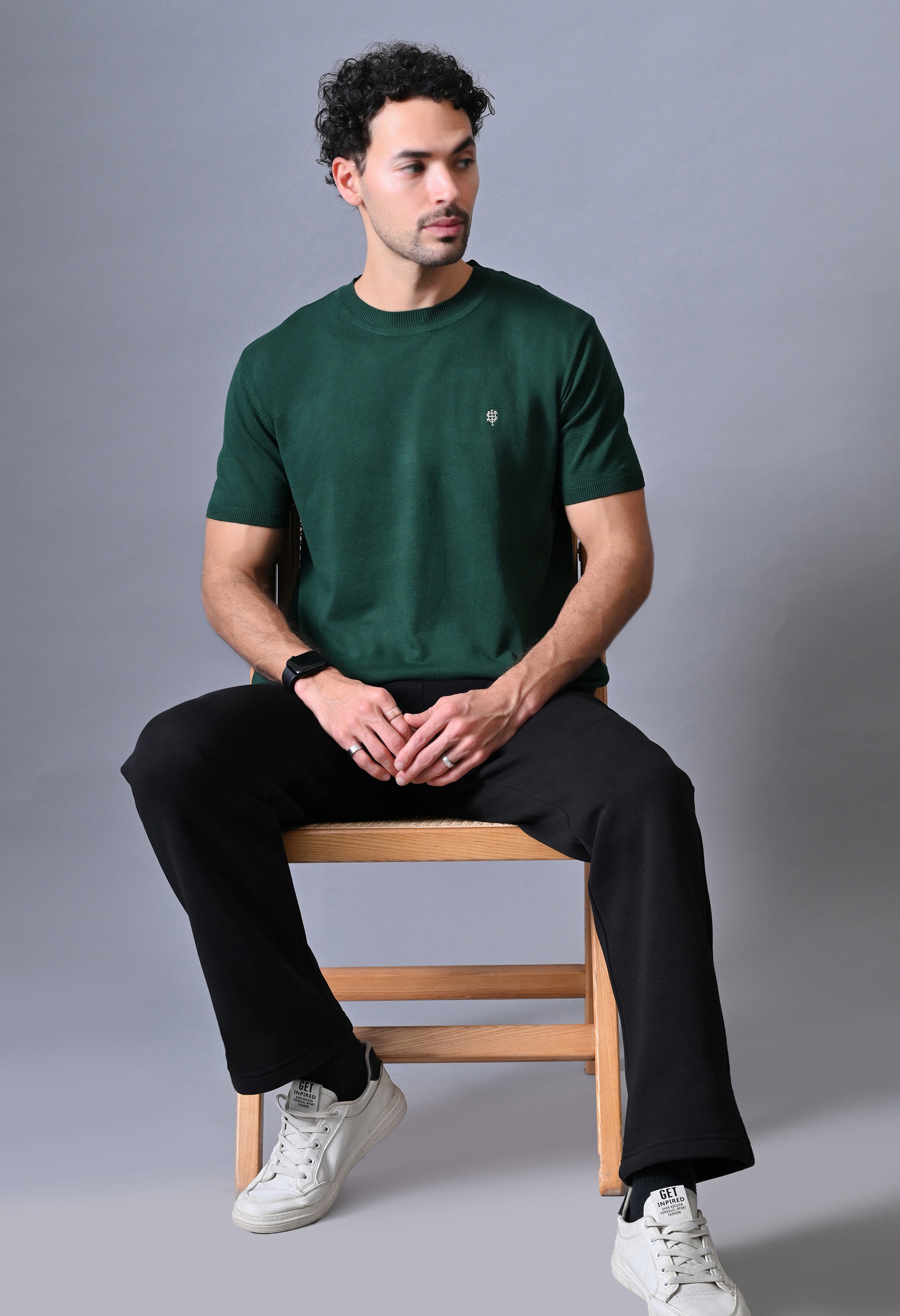Classic Men's Knitted T-shirt