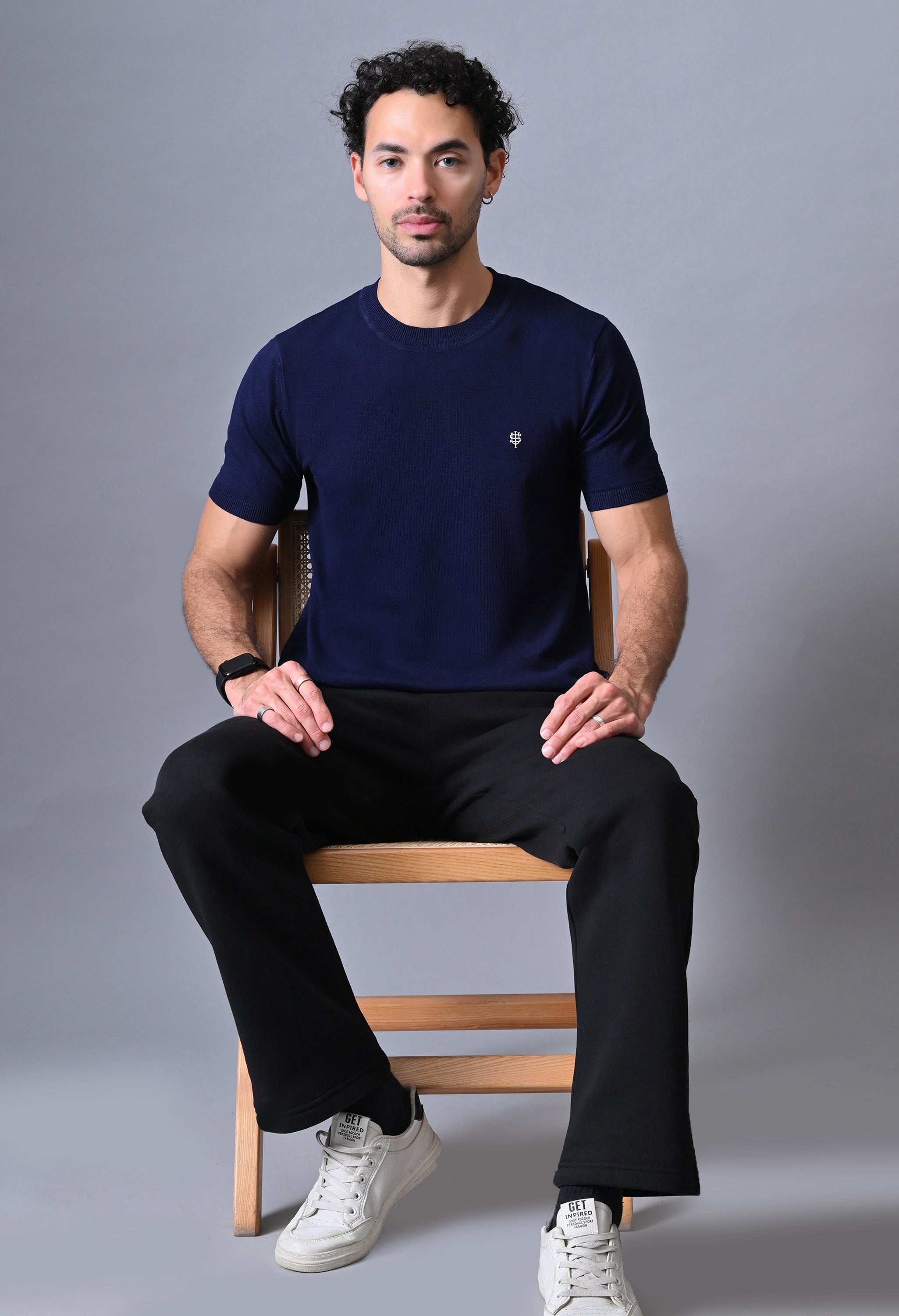 Classic Men's Knitted T-shirt