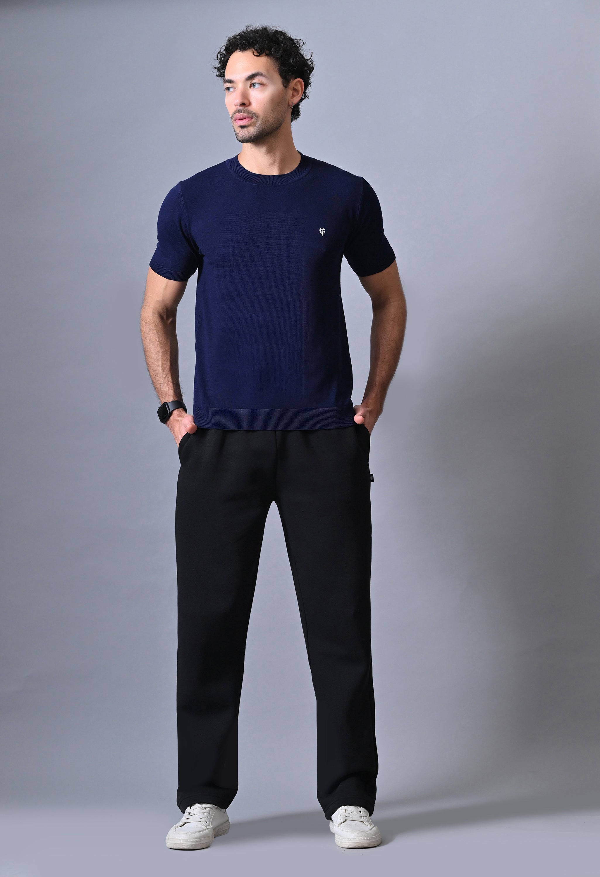 Classic Men's Knitted T-shirt