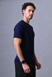 Classic Men's Knitted T-shirt