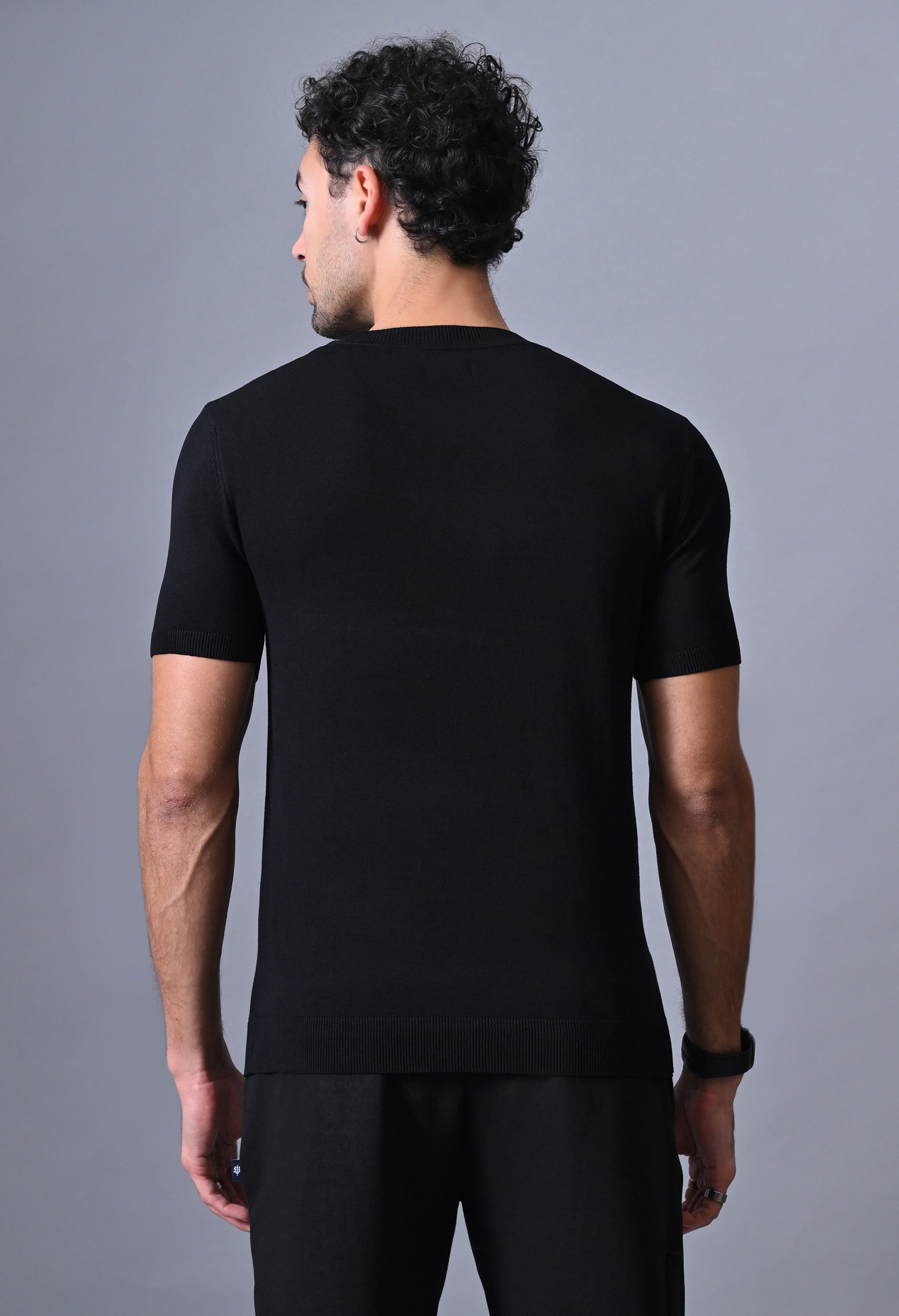 Classic Men's Knitted T-shirt