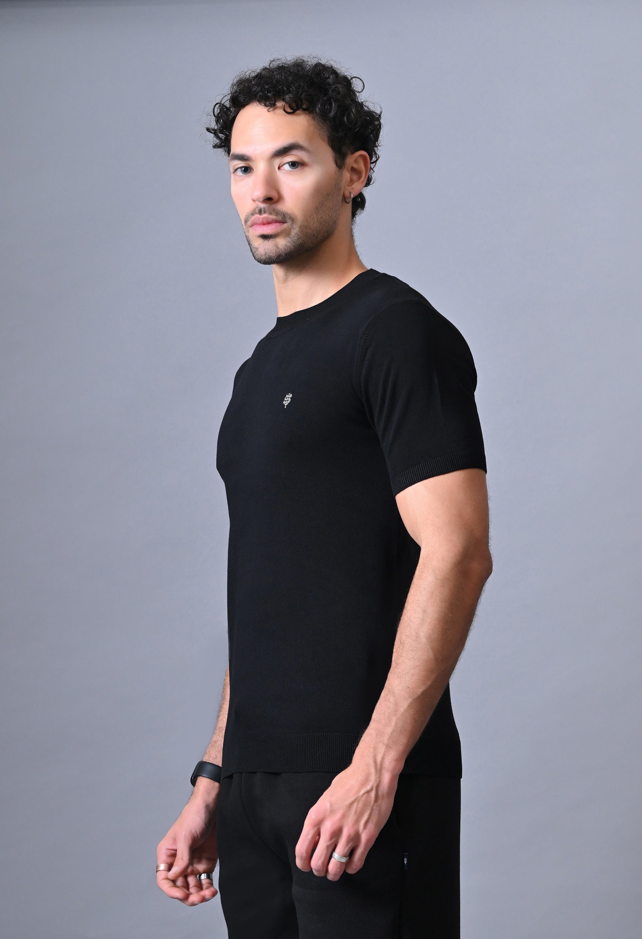 Classic Men's Knitted T-shirt