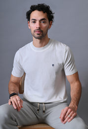 Classic Men's Knitted T-shirt