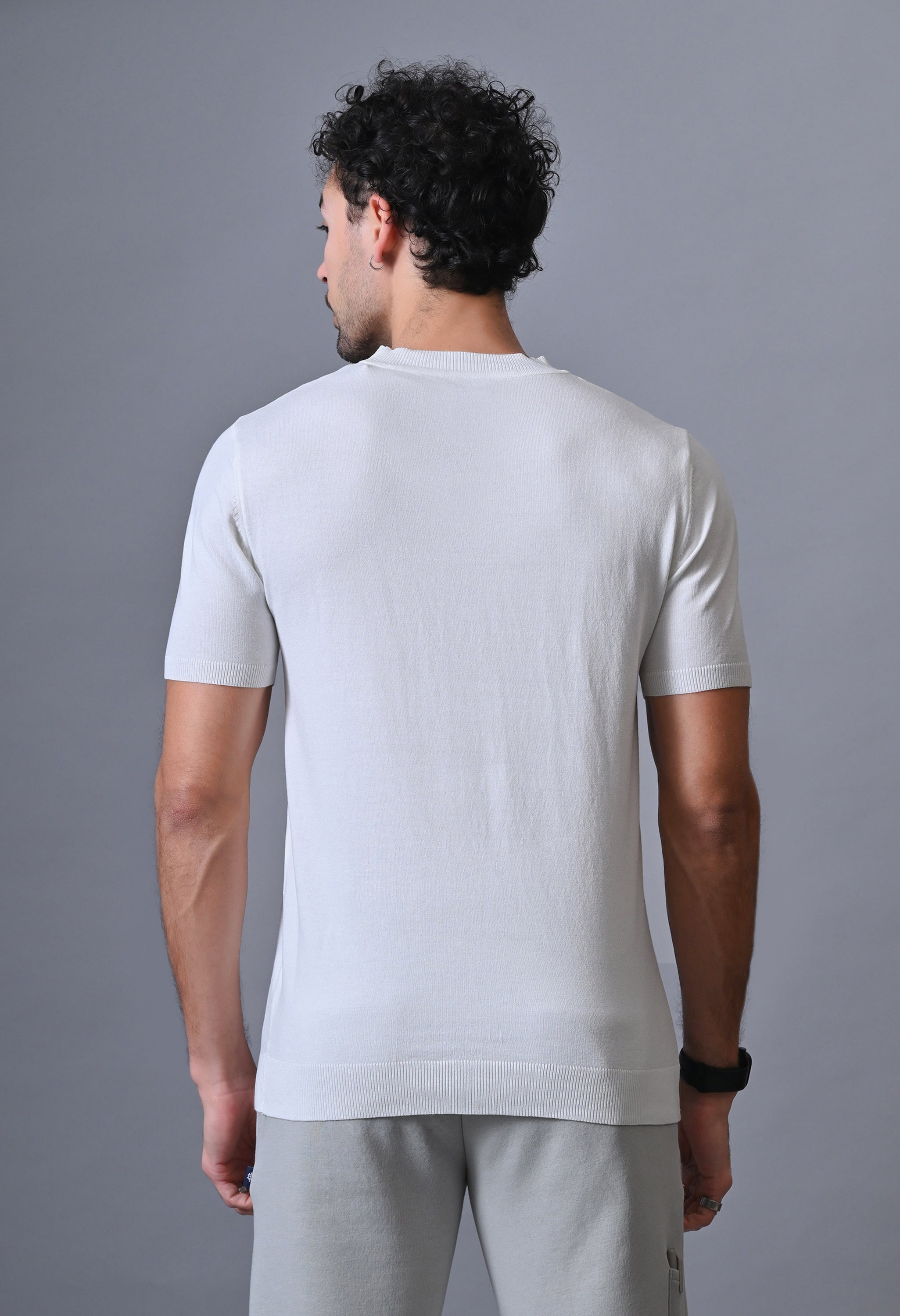 Classic Men's Knitted T-shirt