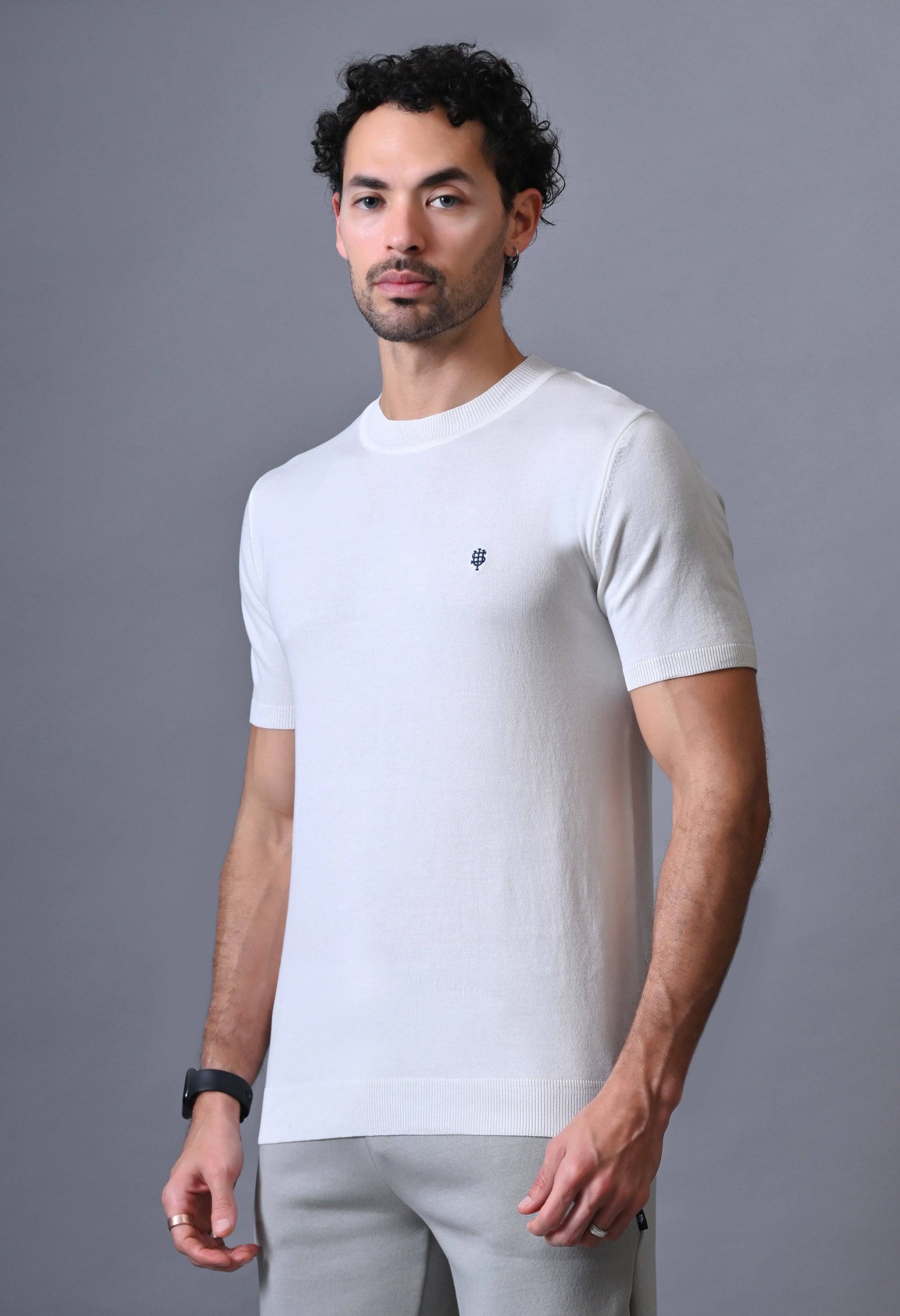 Classic Men's Knitted T-shirt
