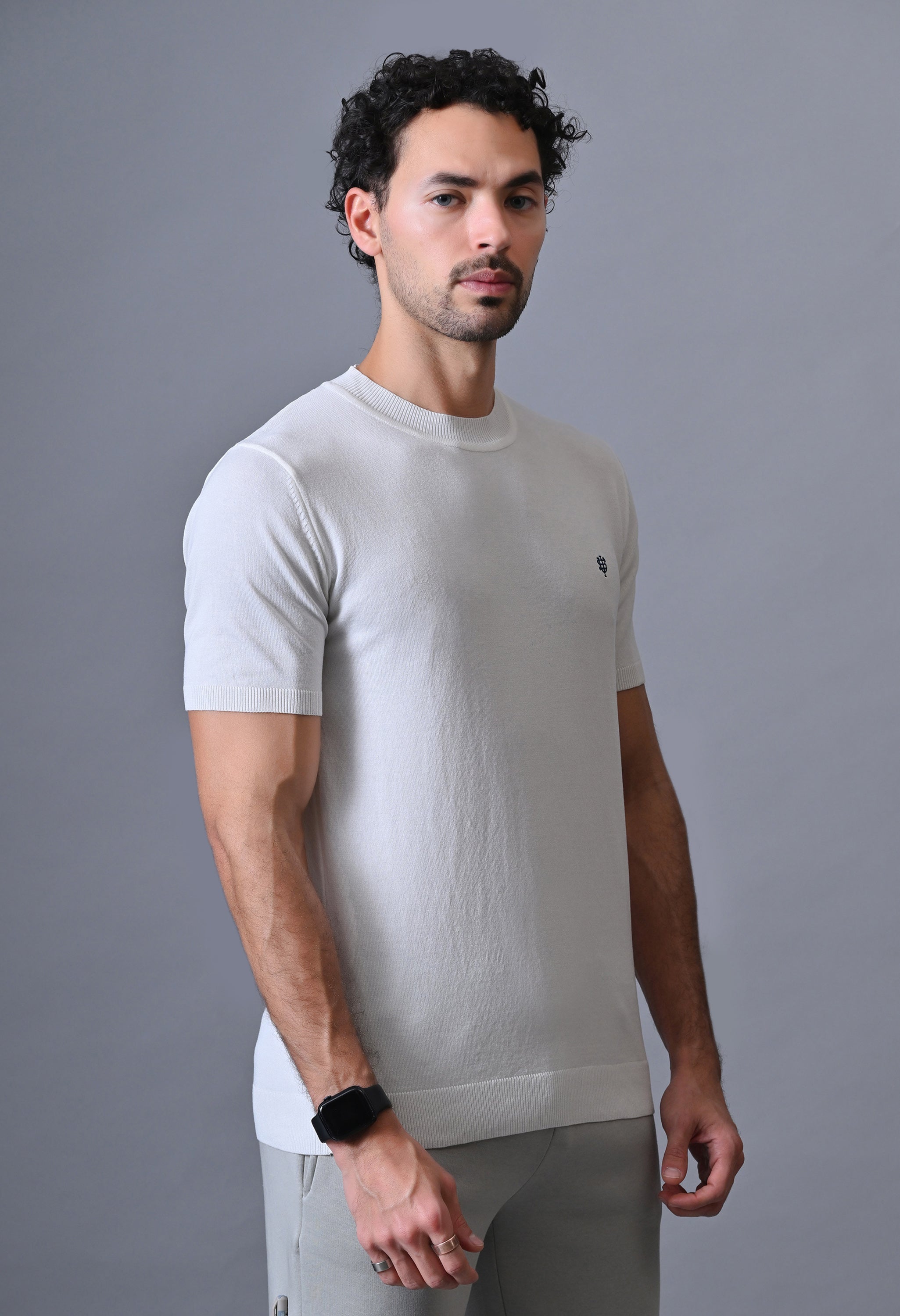 Classic Men's Knitted T-shirt