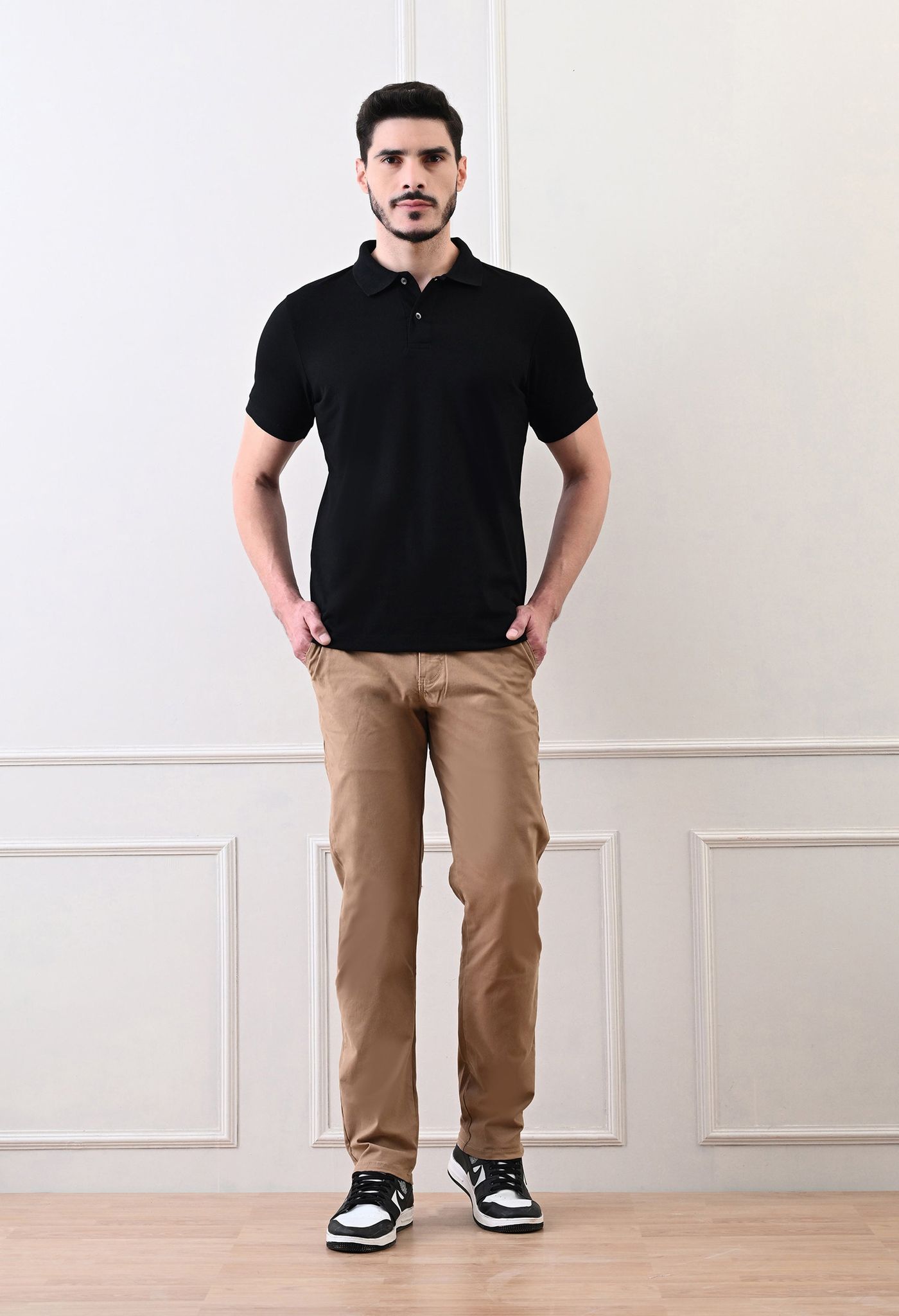 USI Men 100% cotton Core polo