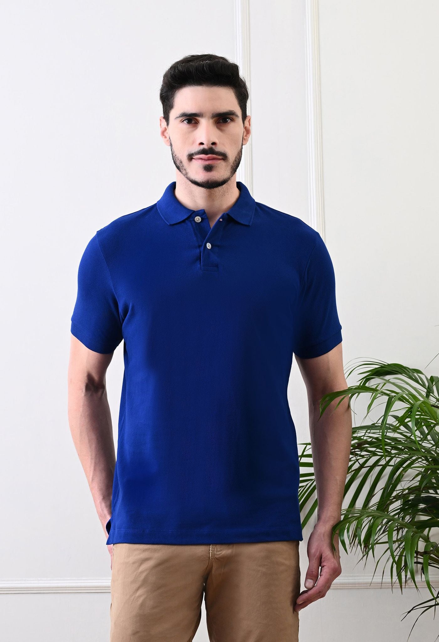 USI Men 100% cotton Core polo