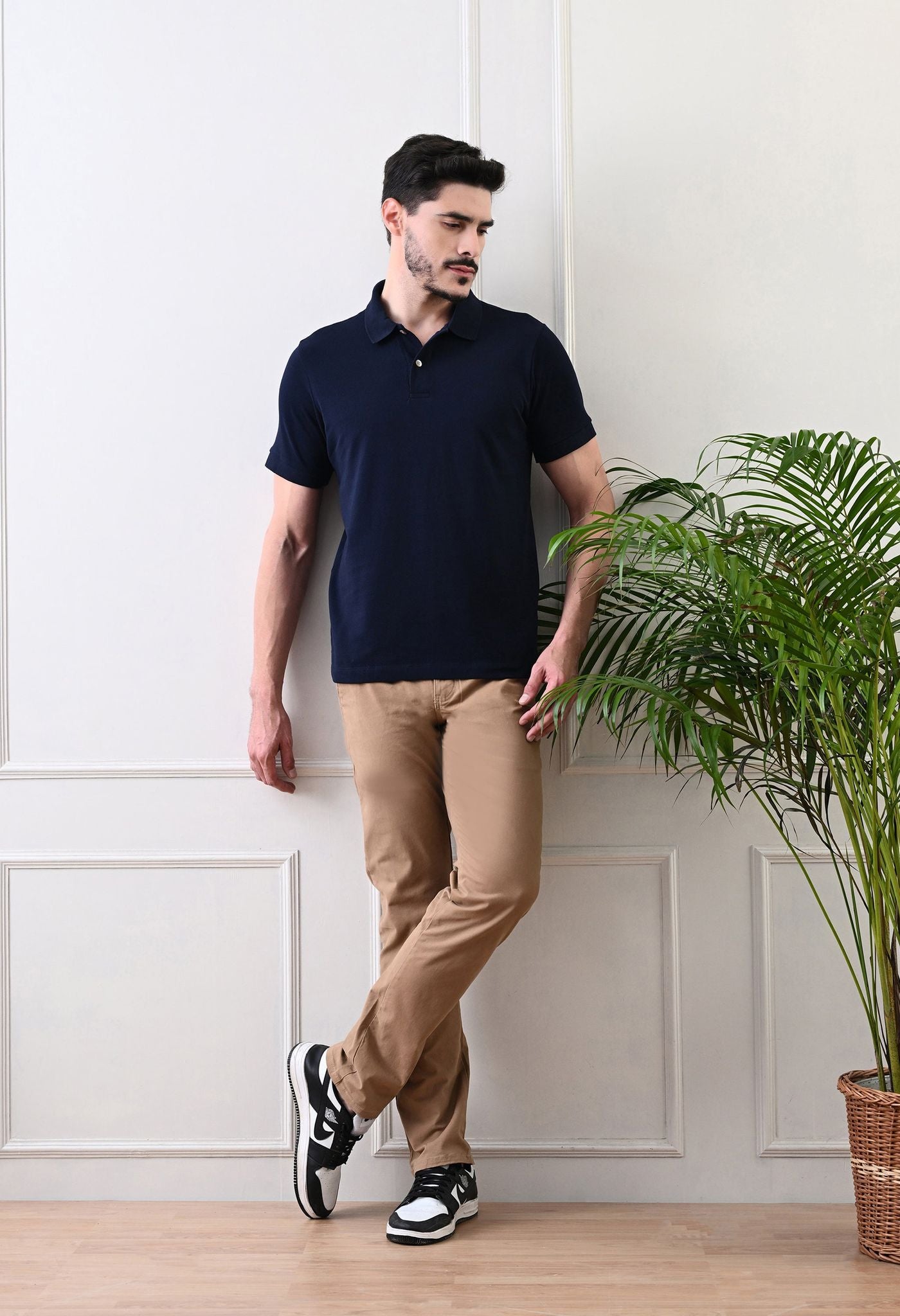 USI Men 100% cotton Core polo