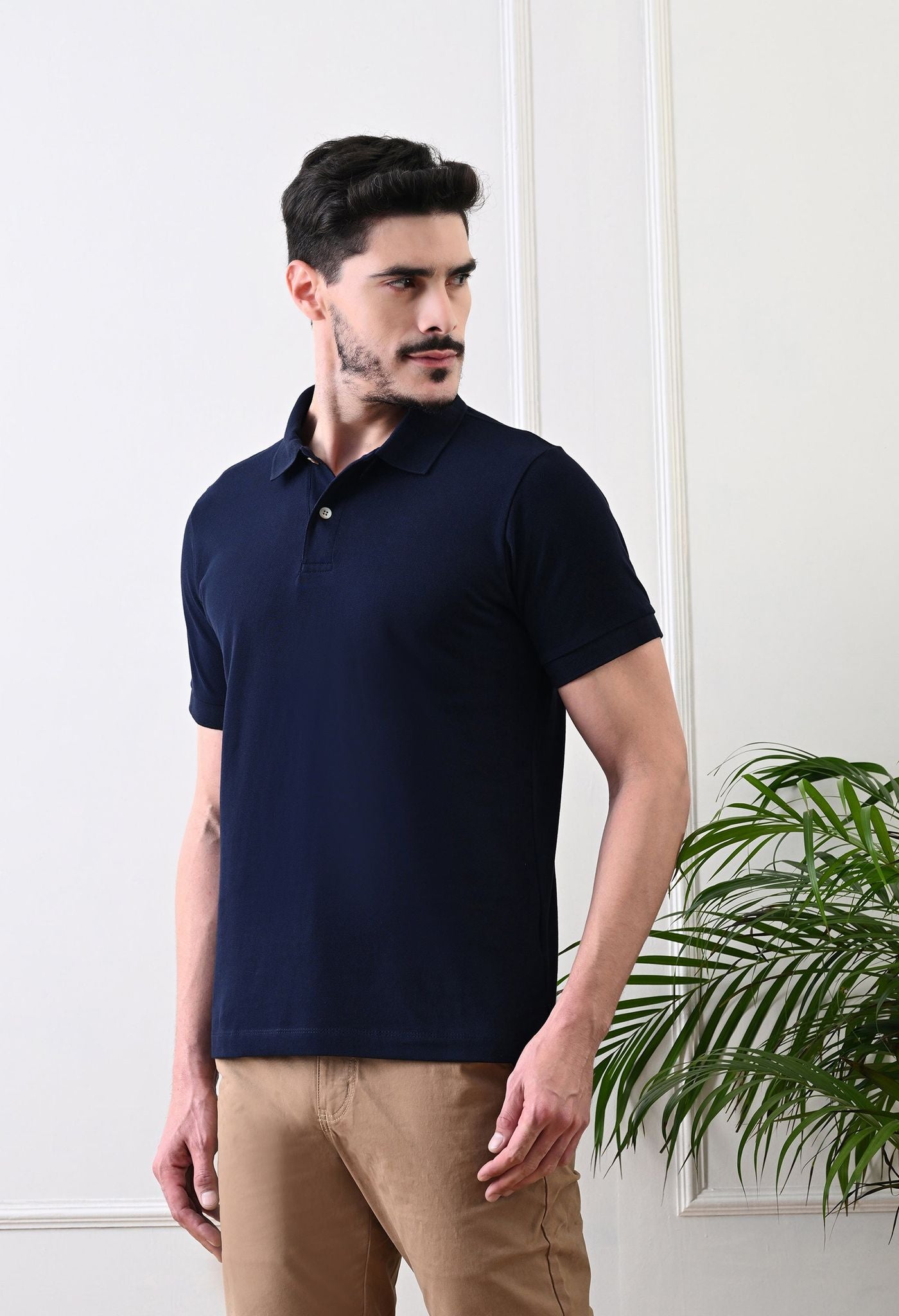 USI Men 100% cotton Core polo