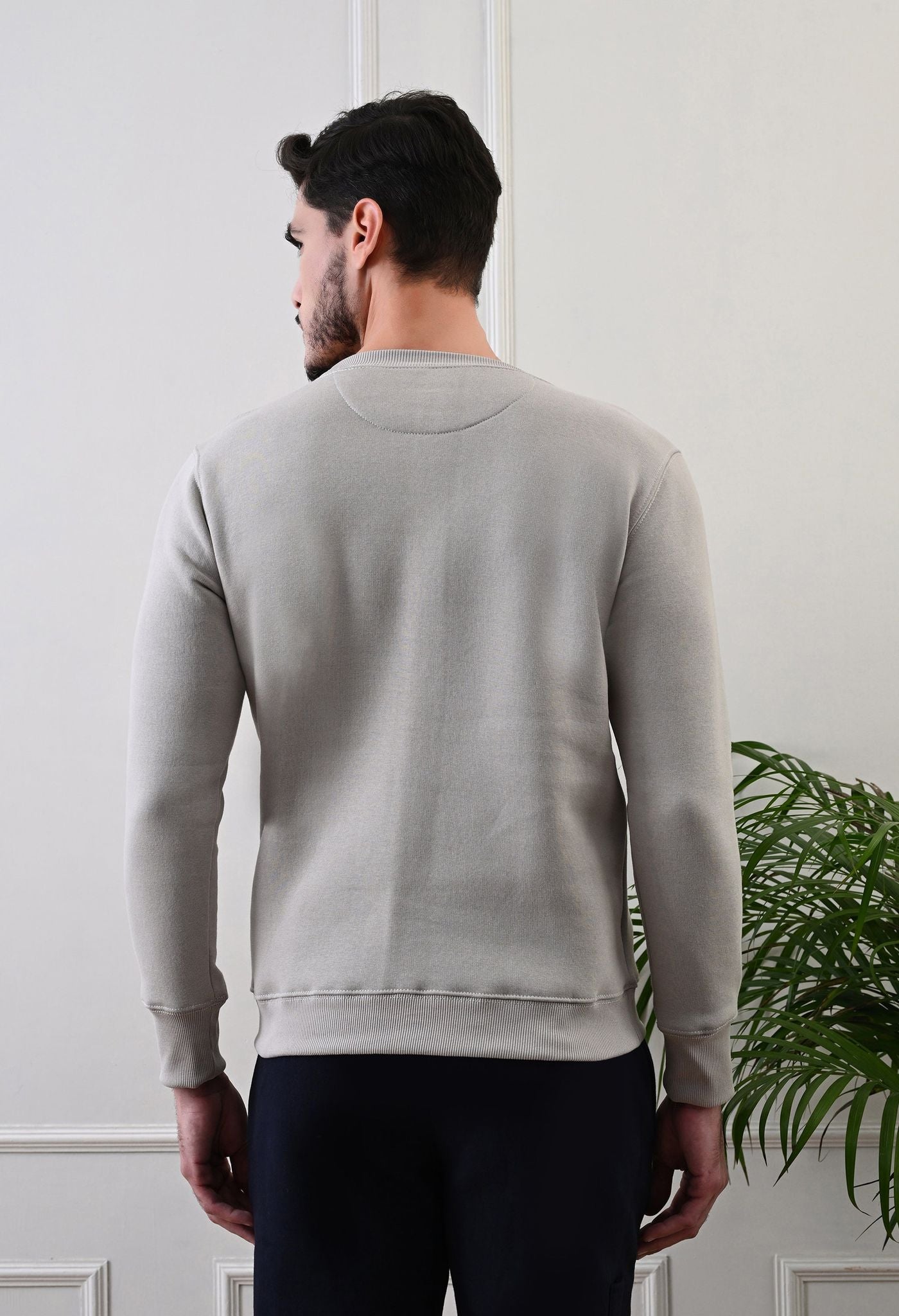 USI Round Neck Sweat Shirt | 100% Cotton | Soft | Durable