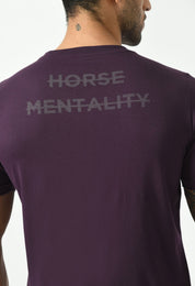 USI Crew neck graphic tee | Horse mentality #1