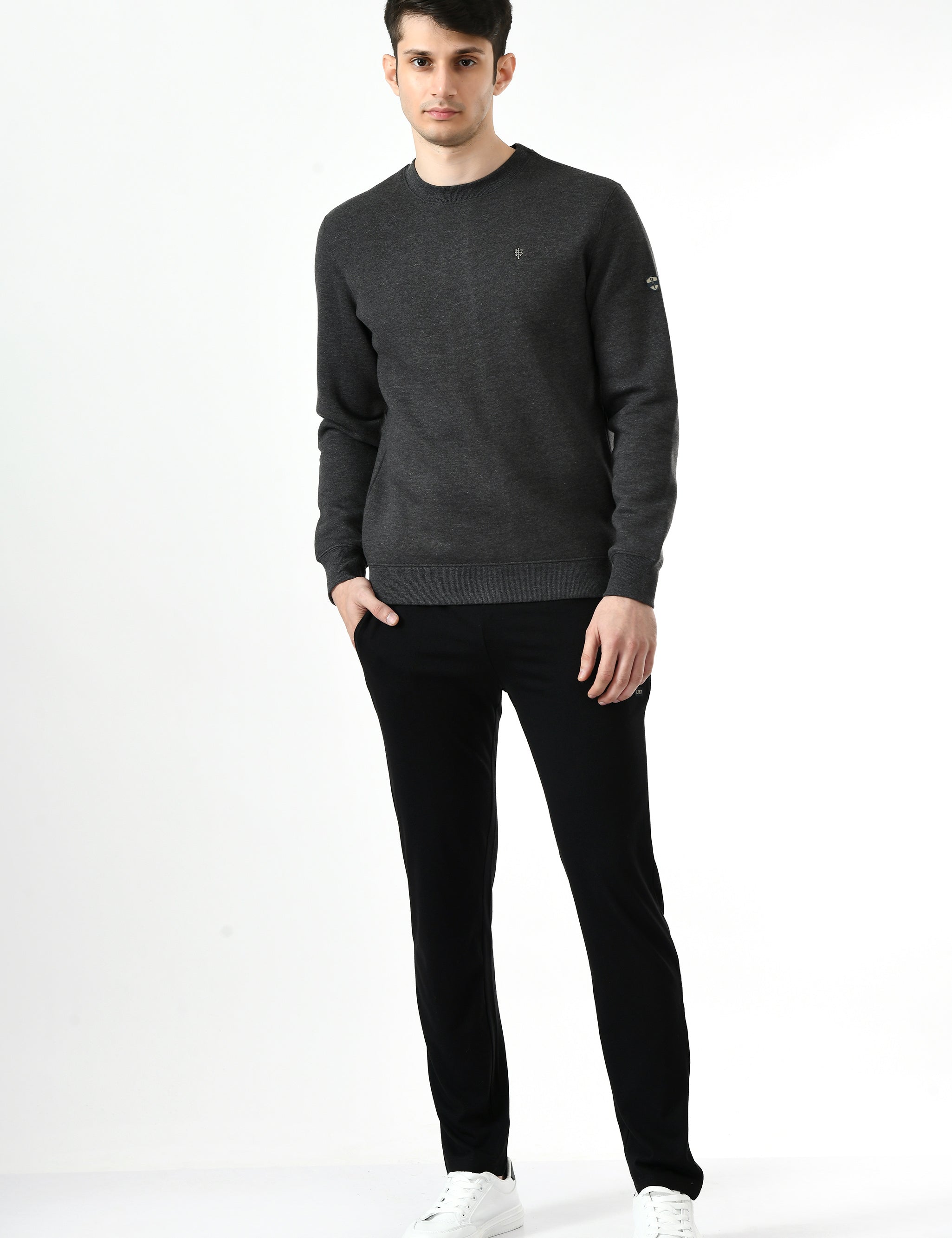 USI Round Neck Sweat Shirt | 100% Cotton | Soft | Durable