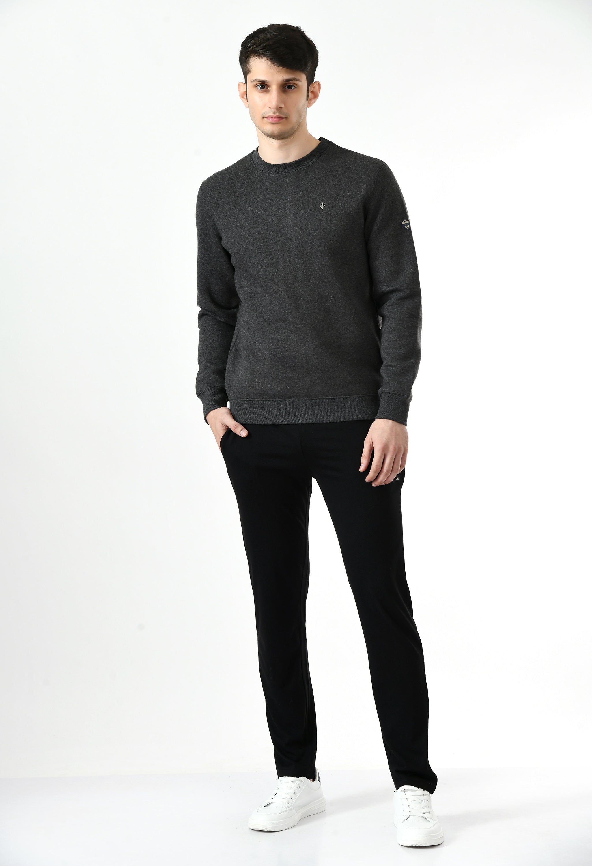 USI Round Neck Sweat Shirt | 100% Cotton | Soft | Durable