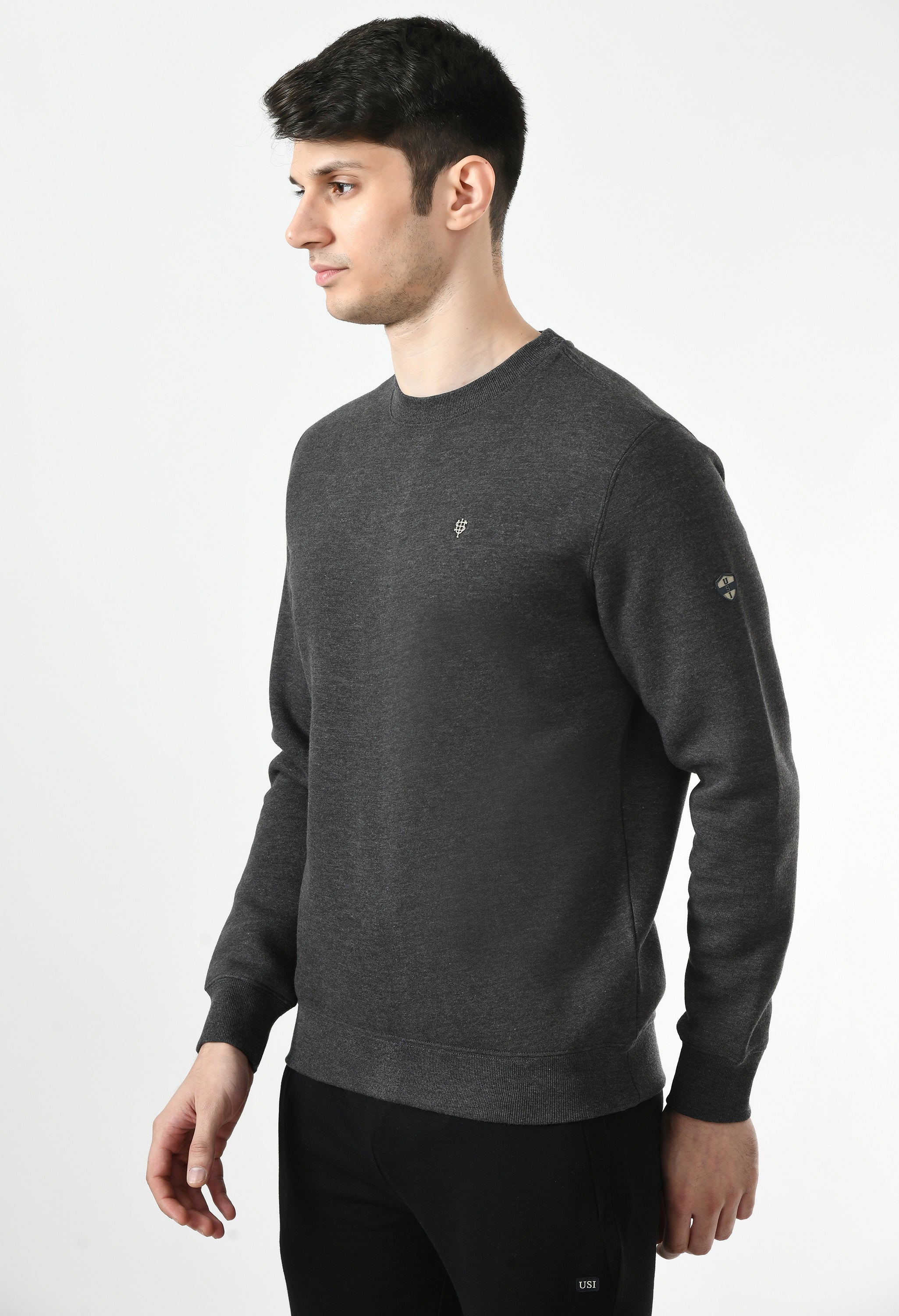 USI Round Neck Sweat Shirt | 100% Cotton | Soft | Durable