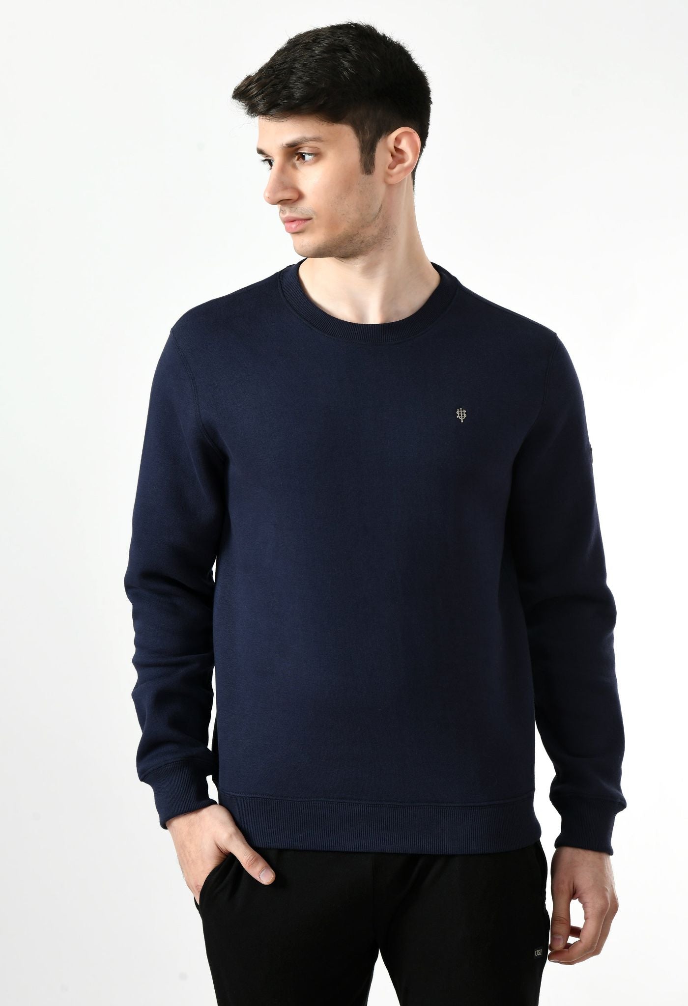 USI Round Neck Sweat Shirt | 100% Cotton | Soft | Durable