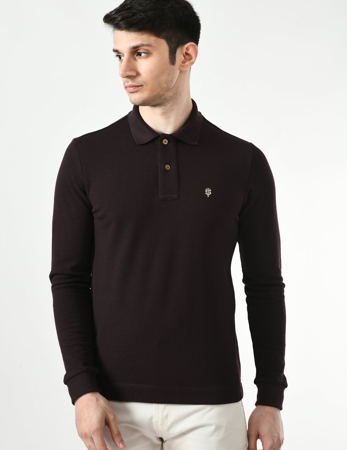 USI Concept 11 Polo Full Sleeves | Durable, Sustainable, Classic | Smart fit Polo T-shirt