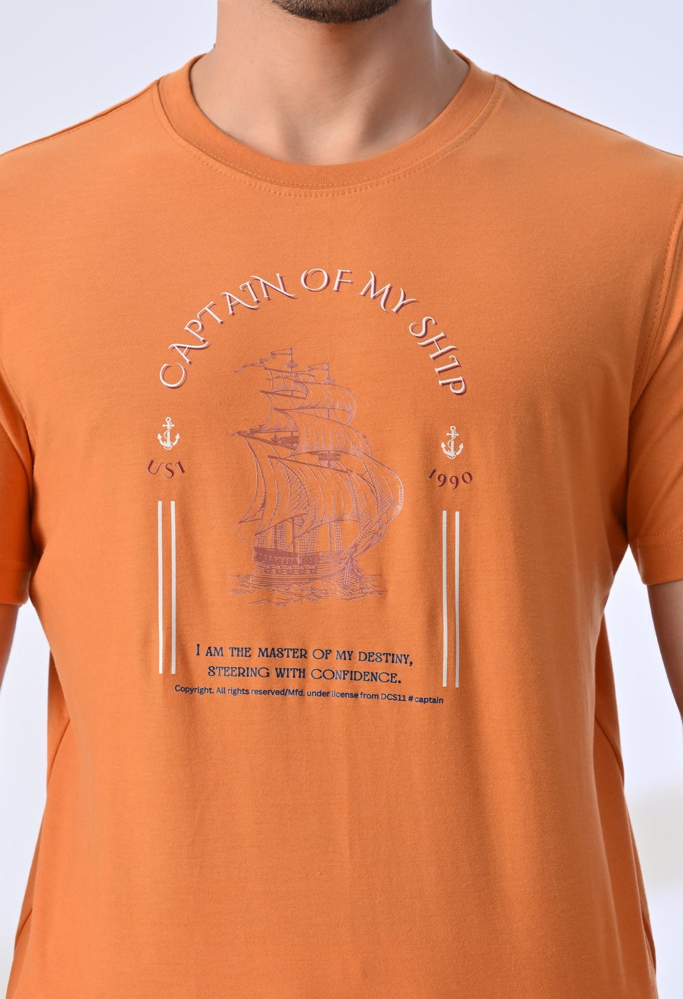 USI RS Ship | Round Neck T-shirt