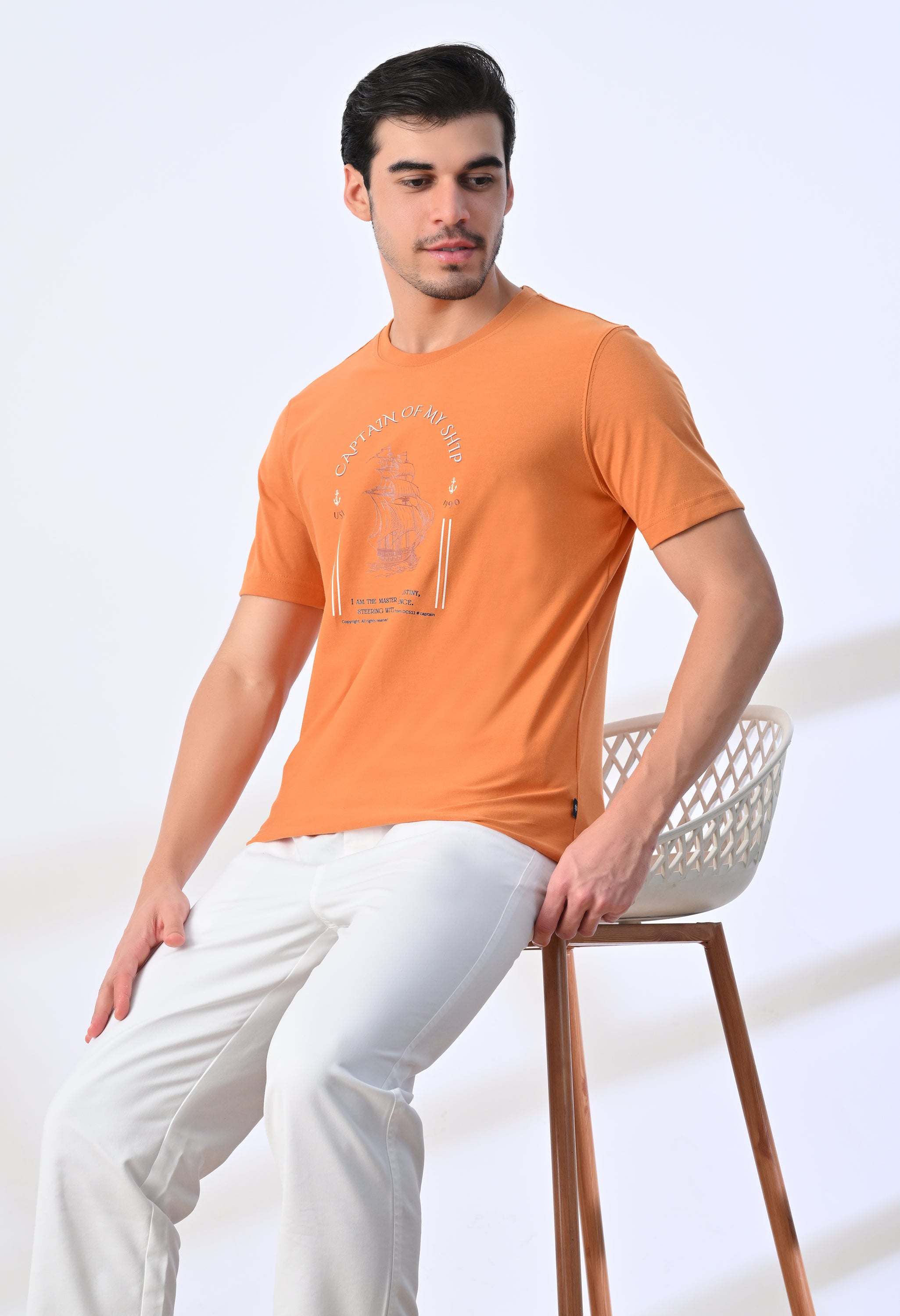 USI RS Ship | Round Neck T-shirt