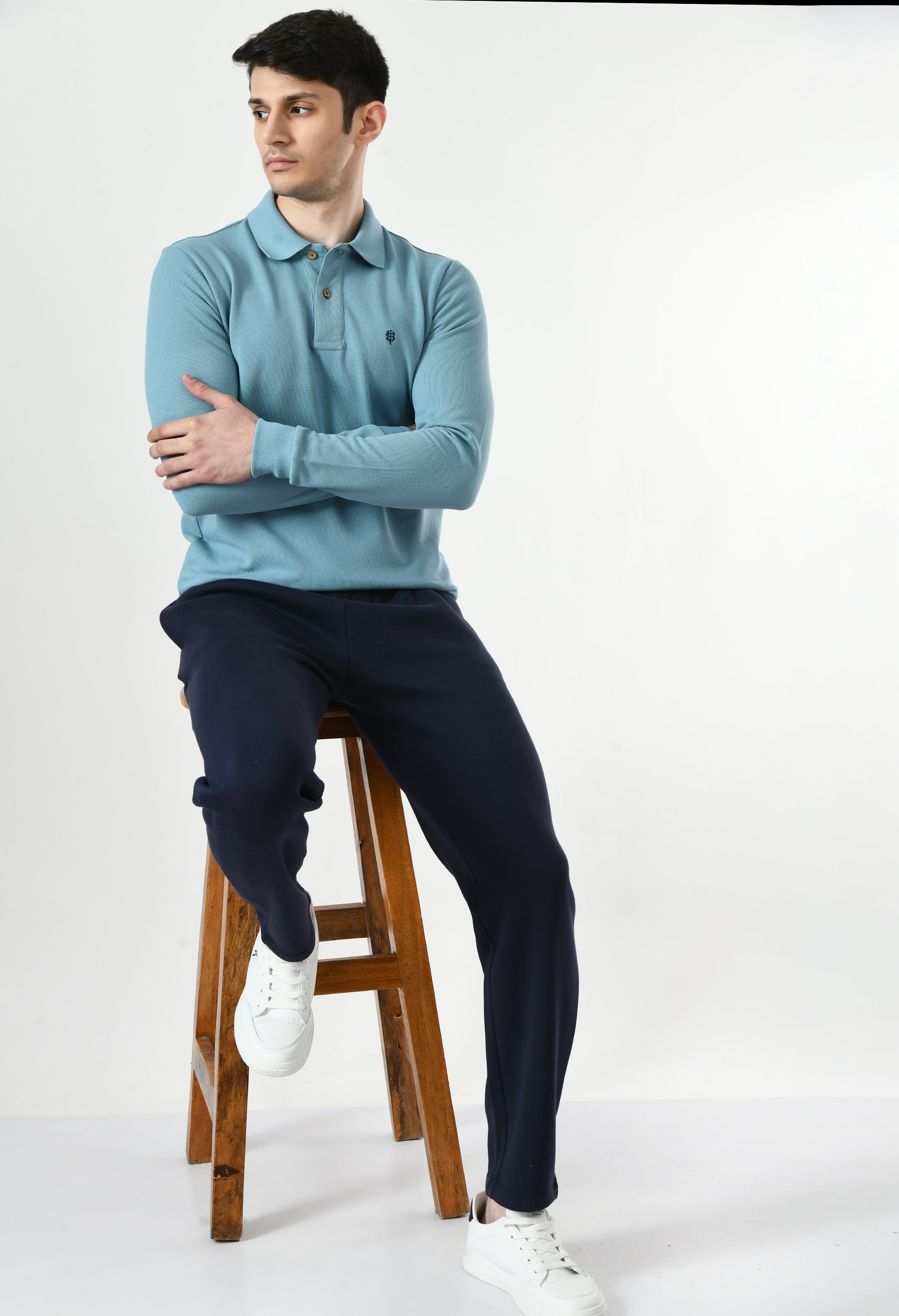 USI Concept 11 Polo Full Sleeves | Durable, Sustainable, Classic | Smart fit Polo T-shirt