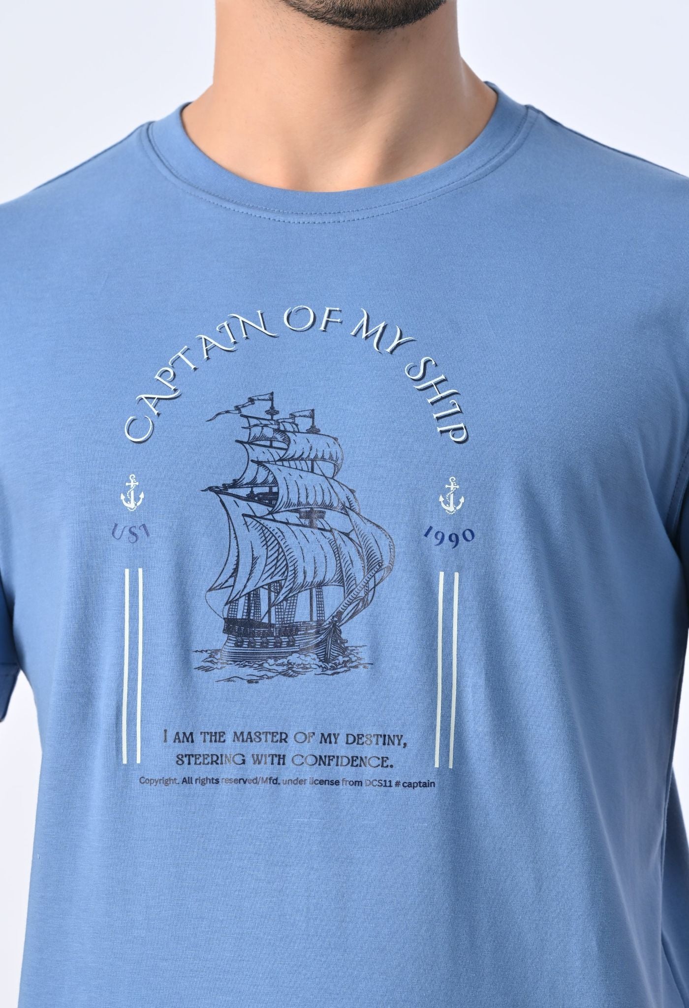 USI RS Ship | Round Neck T-shirt