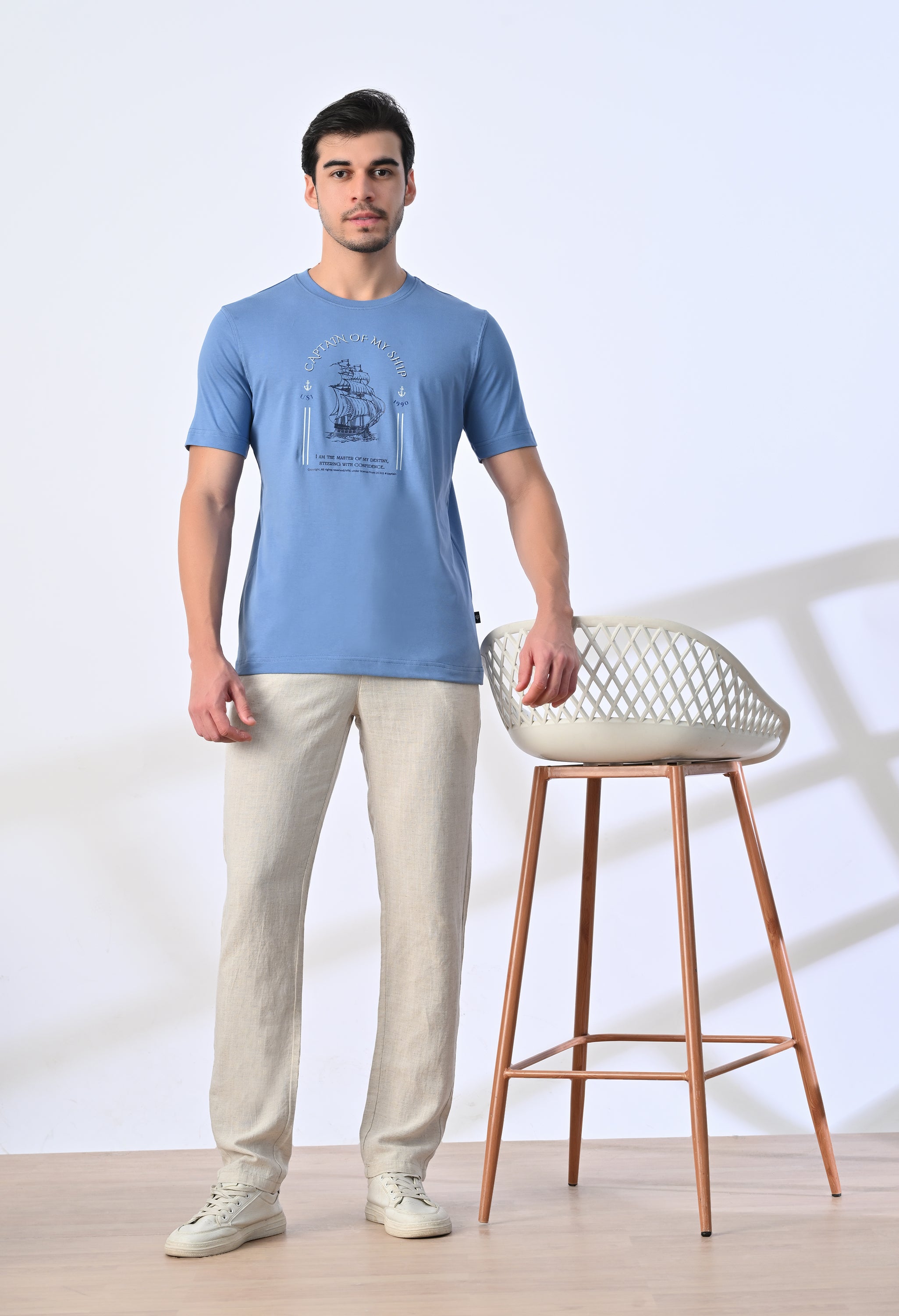 USI RS Ship | Round Neck T-shirt