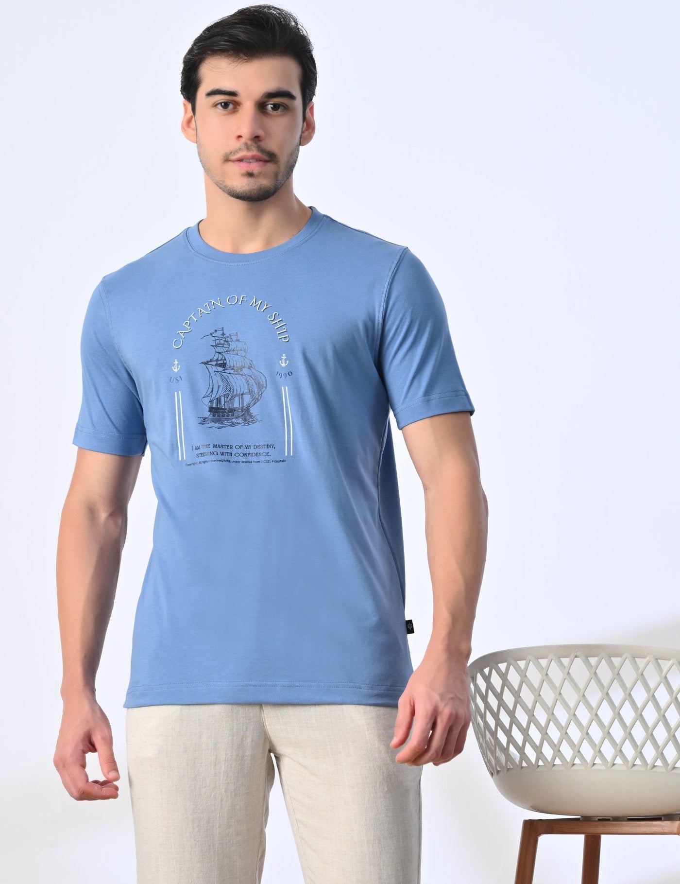 USI RS Ship | Round Neck T-shirt