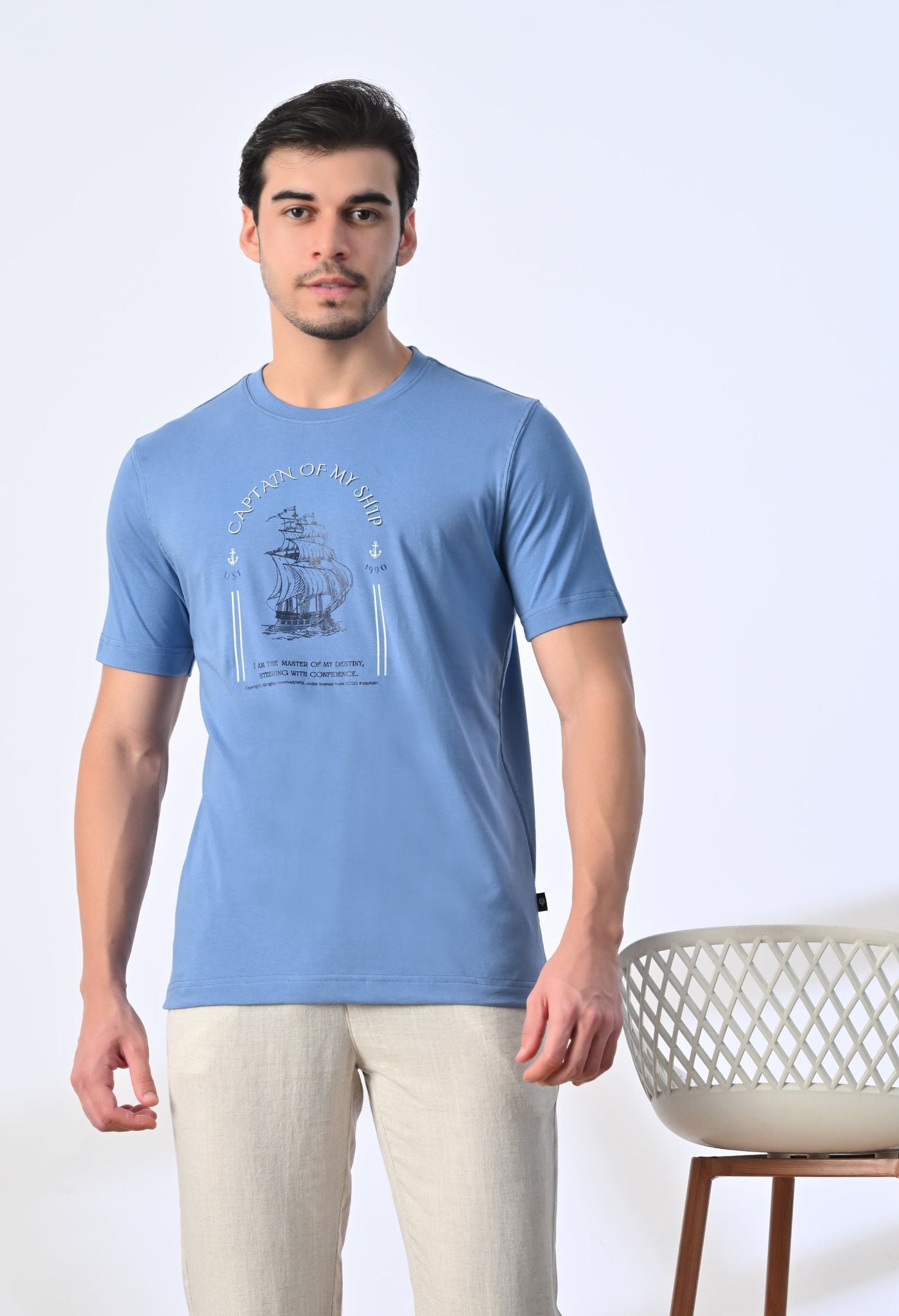 USI RS Ship | Round Neck T-shirt