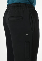 USI Men's Warm Cotton Fleece Trackpant | Super Soft, Comfortable | Regular fit - Zip & Pen Pocket