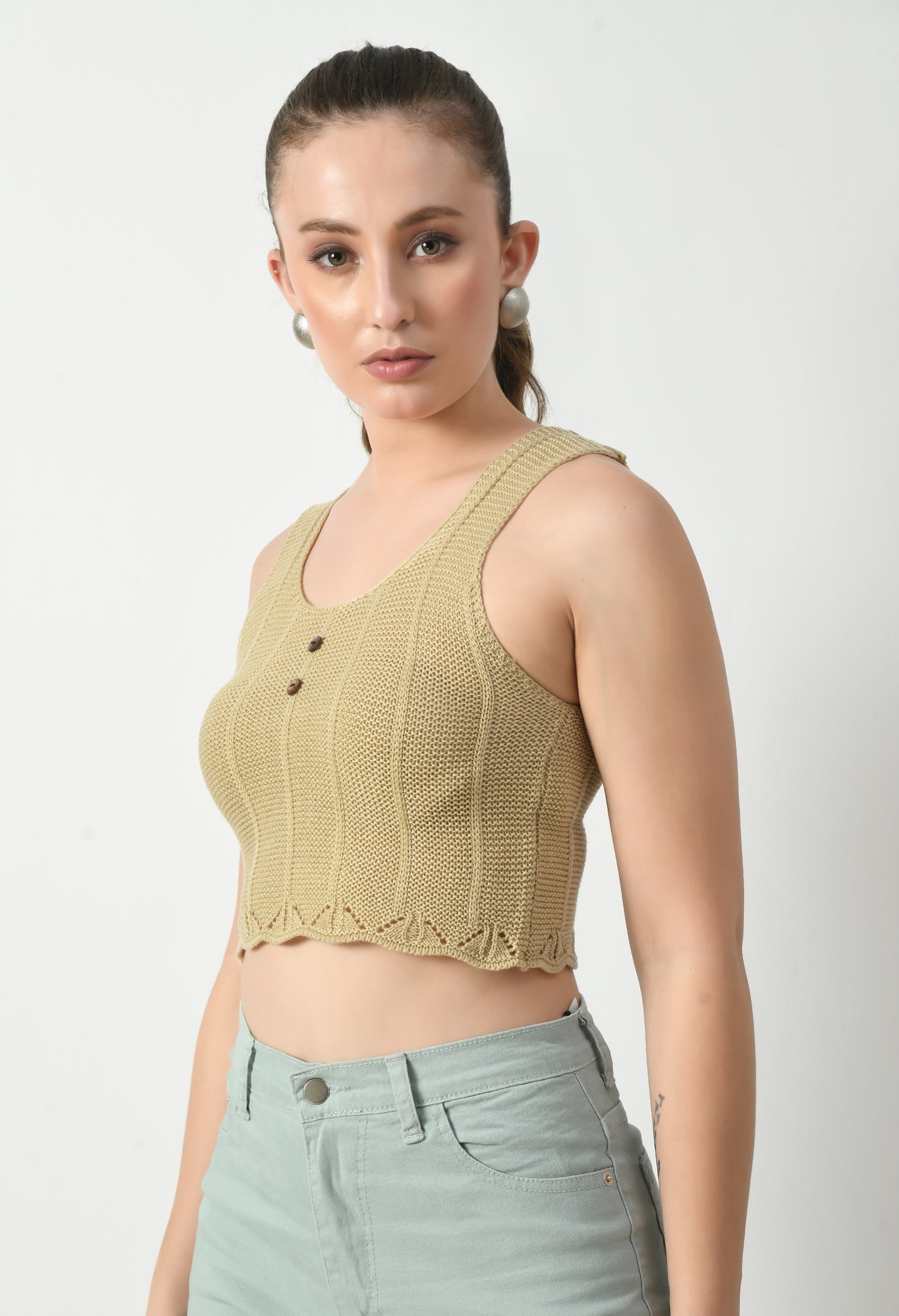 USI Textured top for Women